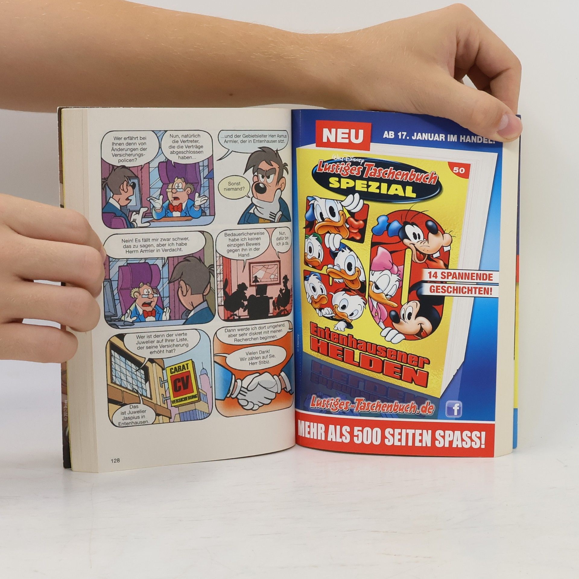 Walt Disney Lustiges Taschenbuch 437. Gans im Glück