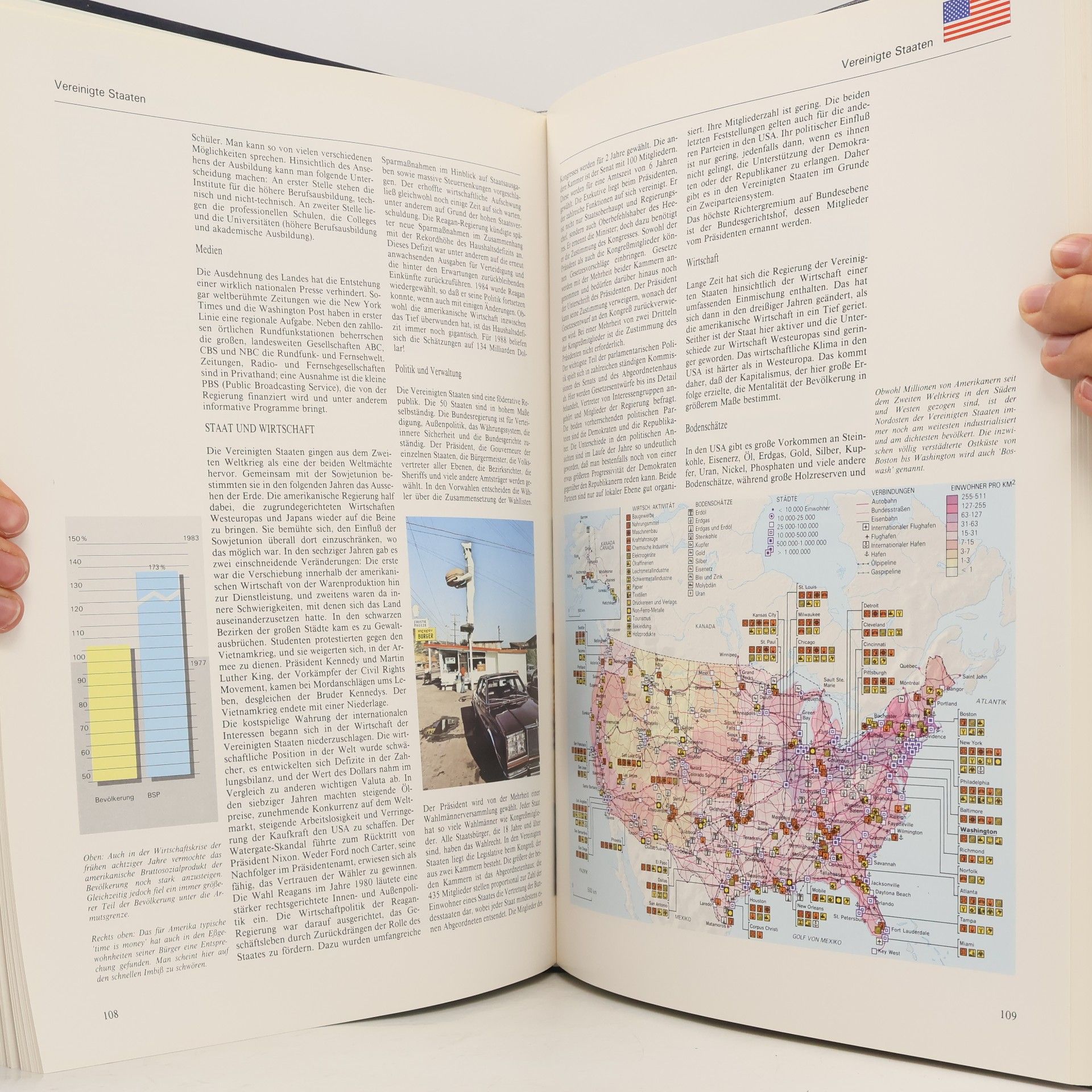 Autores varios Großer Atlas aller Länder. Amerika I