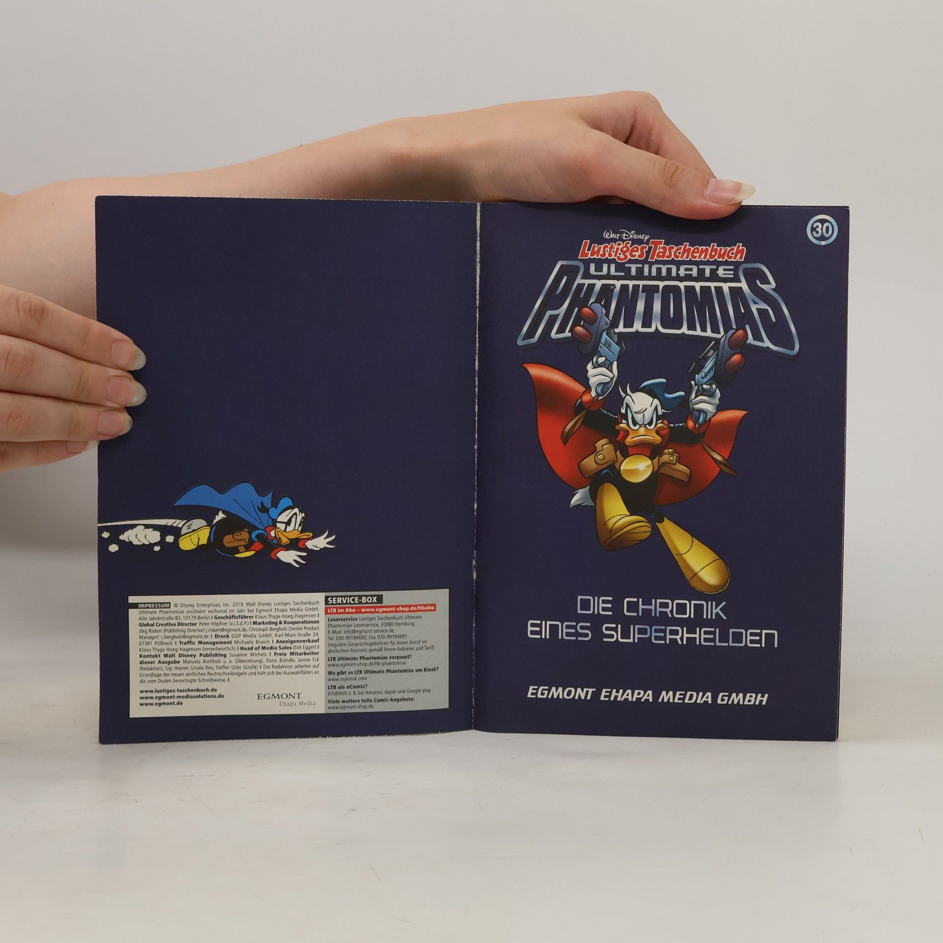 Walt Disney Lustiges Taschenbuch Ultimate Phantomias 30