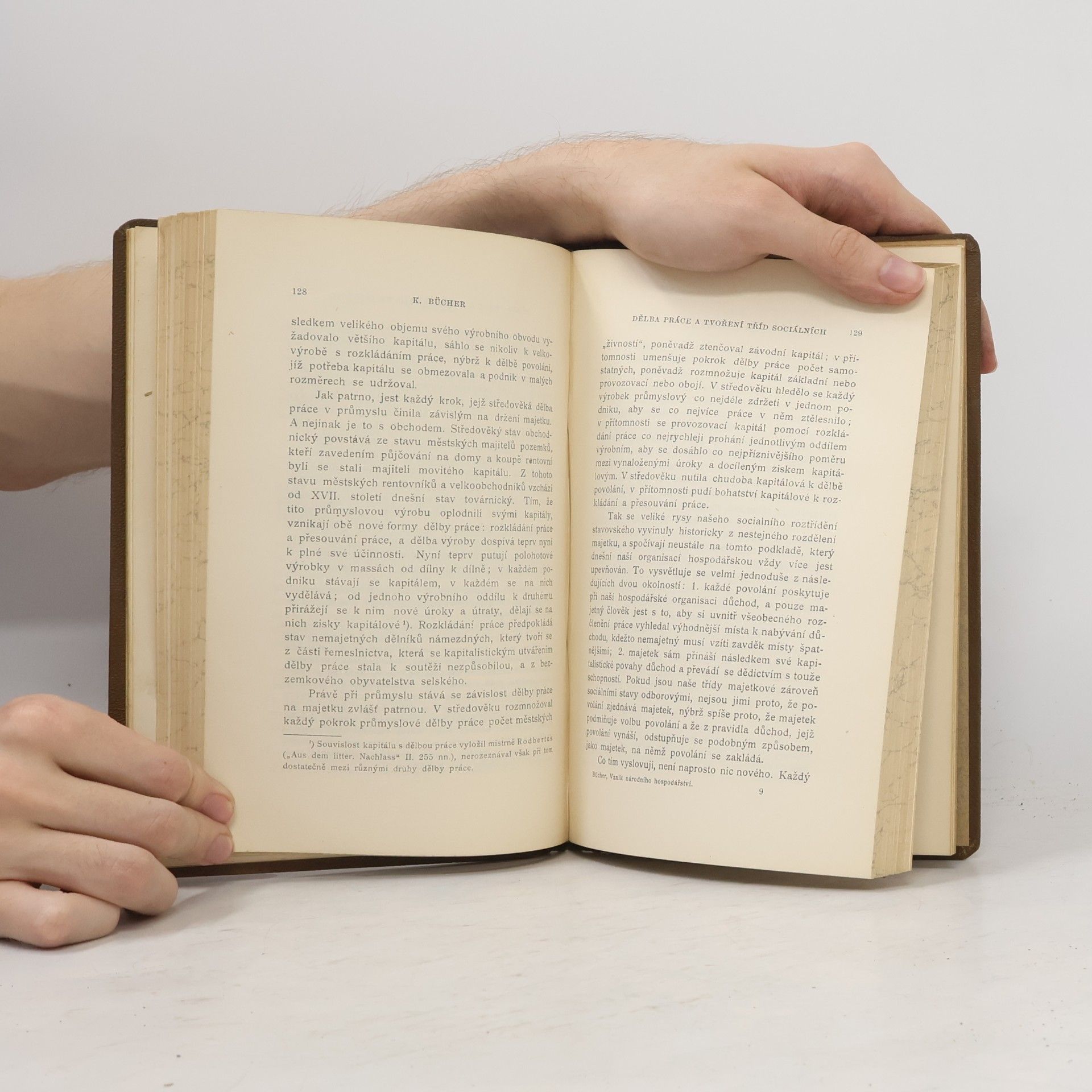 Karel Bücher Vznik národního hospodářství