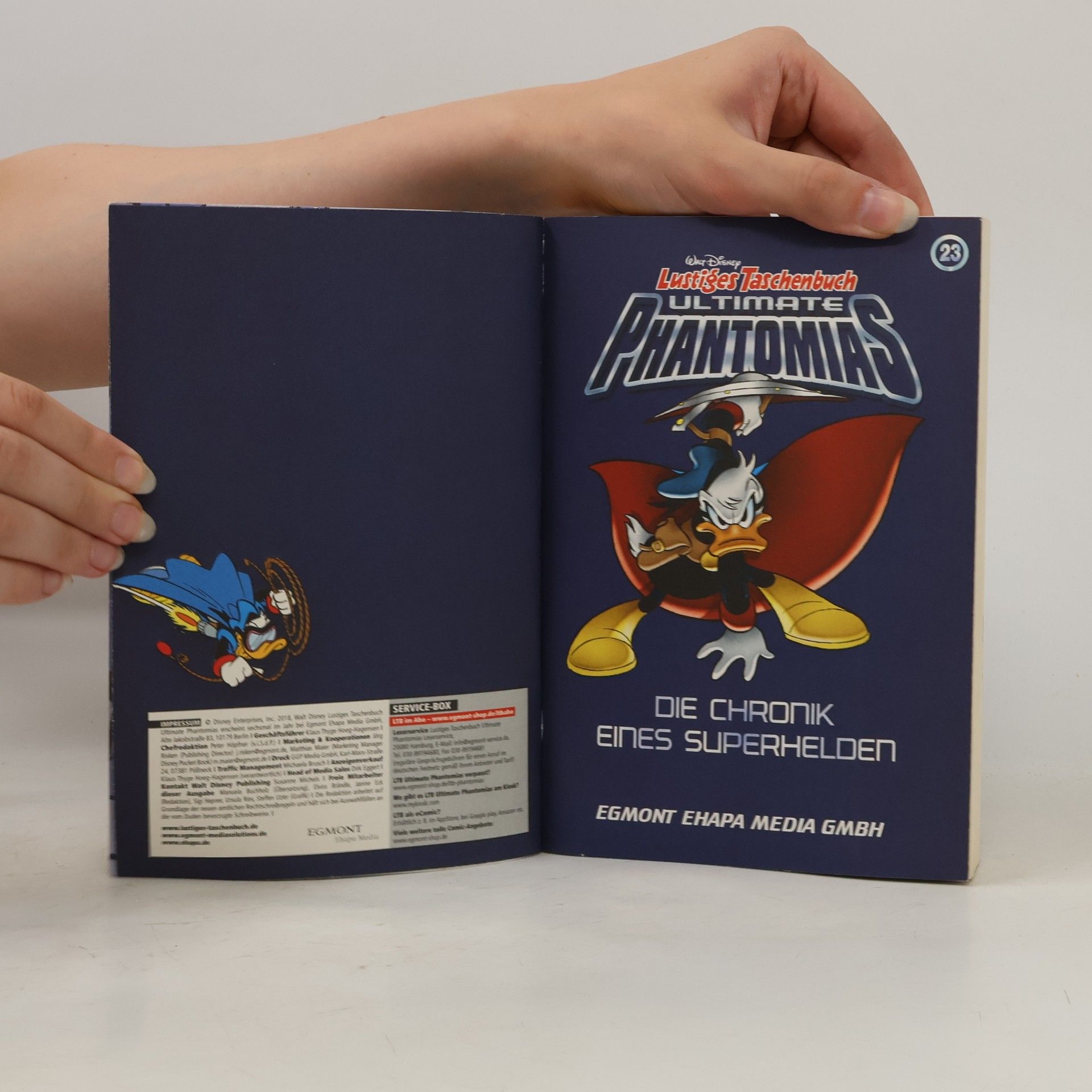 Walt Disney Lustiges Taschenbuch Ultimate Phantomias 23