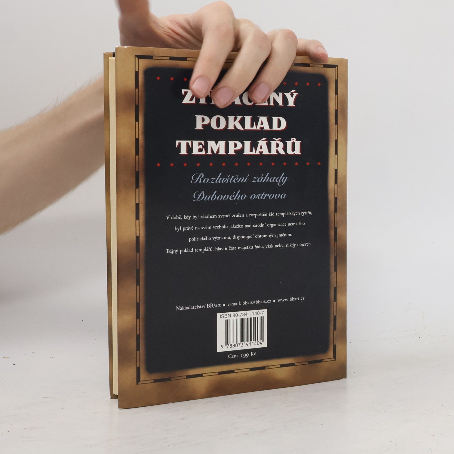 Steven Sora Ztracený poklad templářů. Rozluštění záhady Dubového ostrova