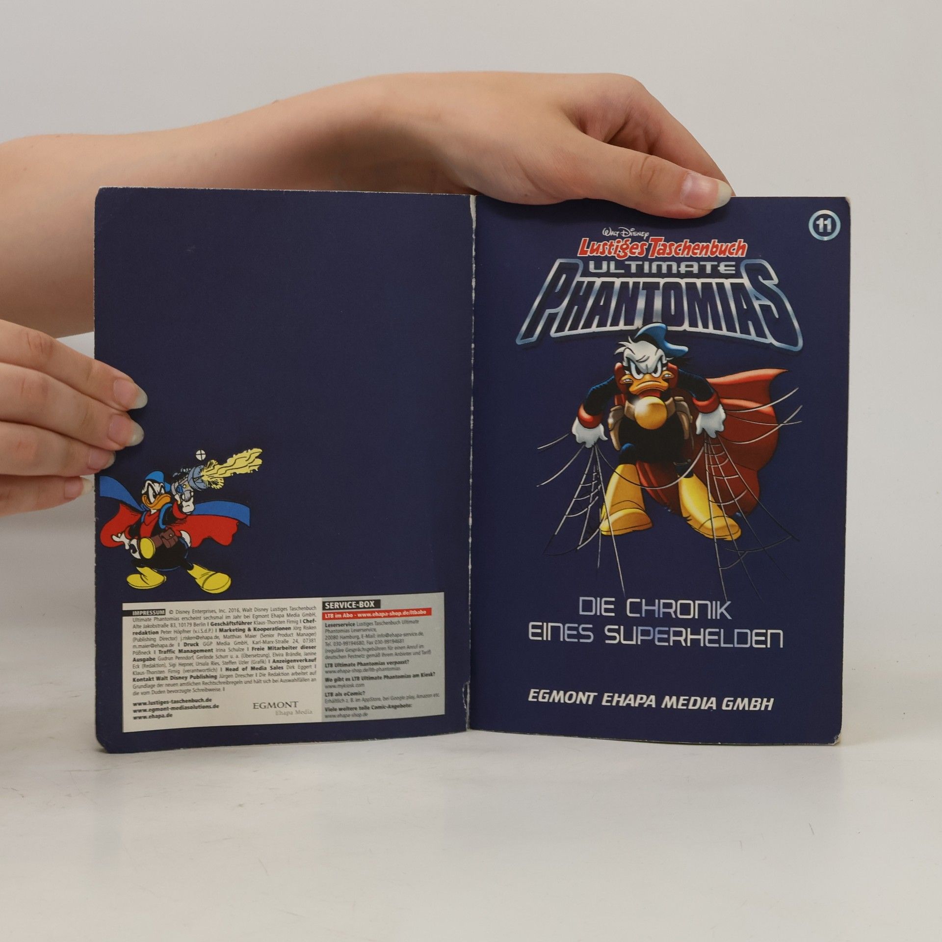 Walt Disney Lustiges Taschenbuch. Ultimate Phantomias 11