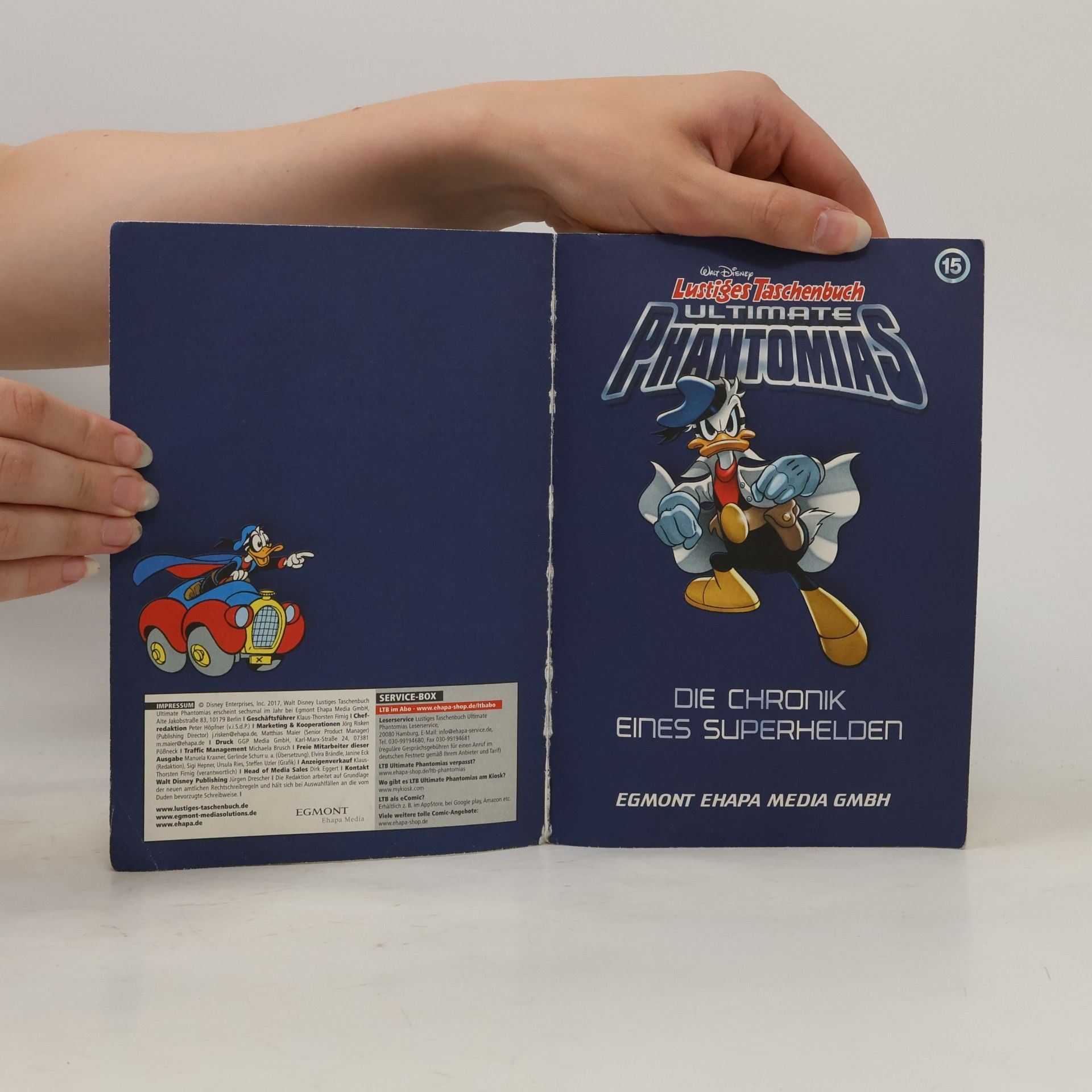 Walt Disney Lustiges Taschenbuch Ultimate Phantomias 15