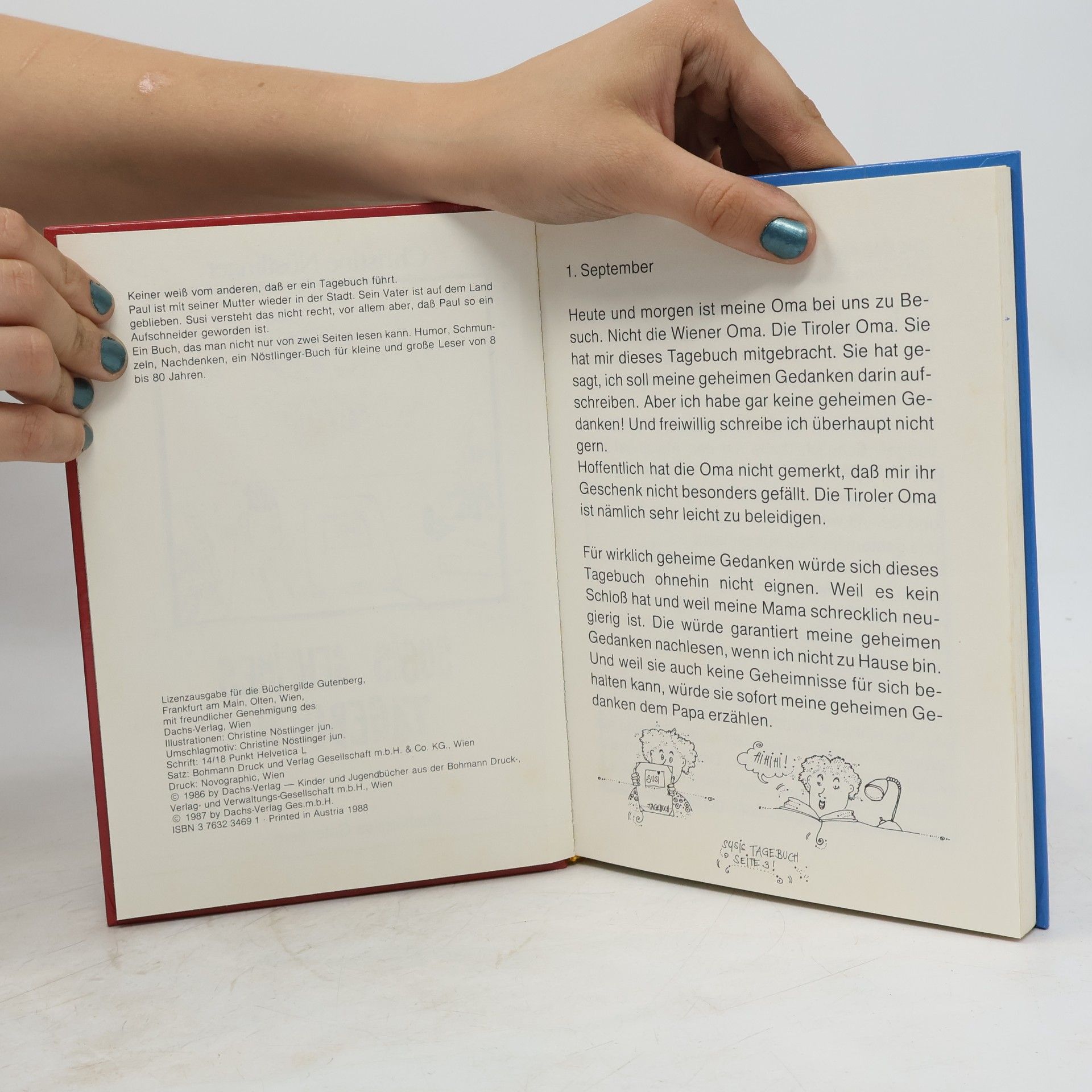 Christine Nöstlinger Susis geheimes Tagebuch - Pauls geheimes Tagebuch