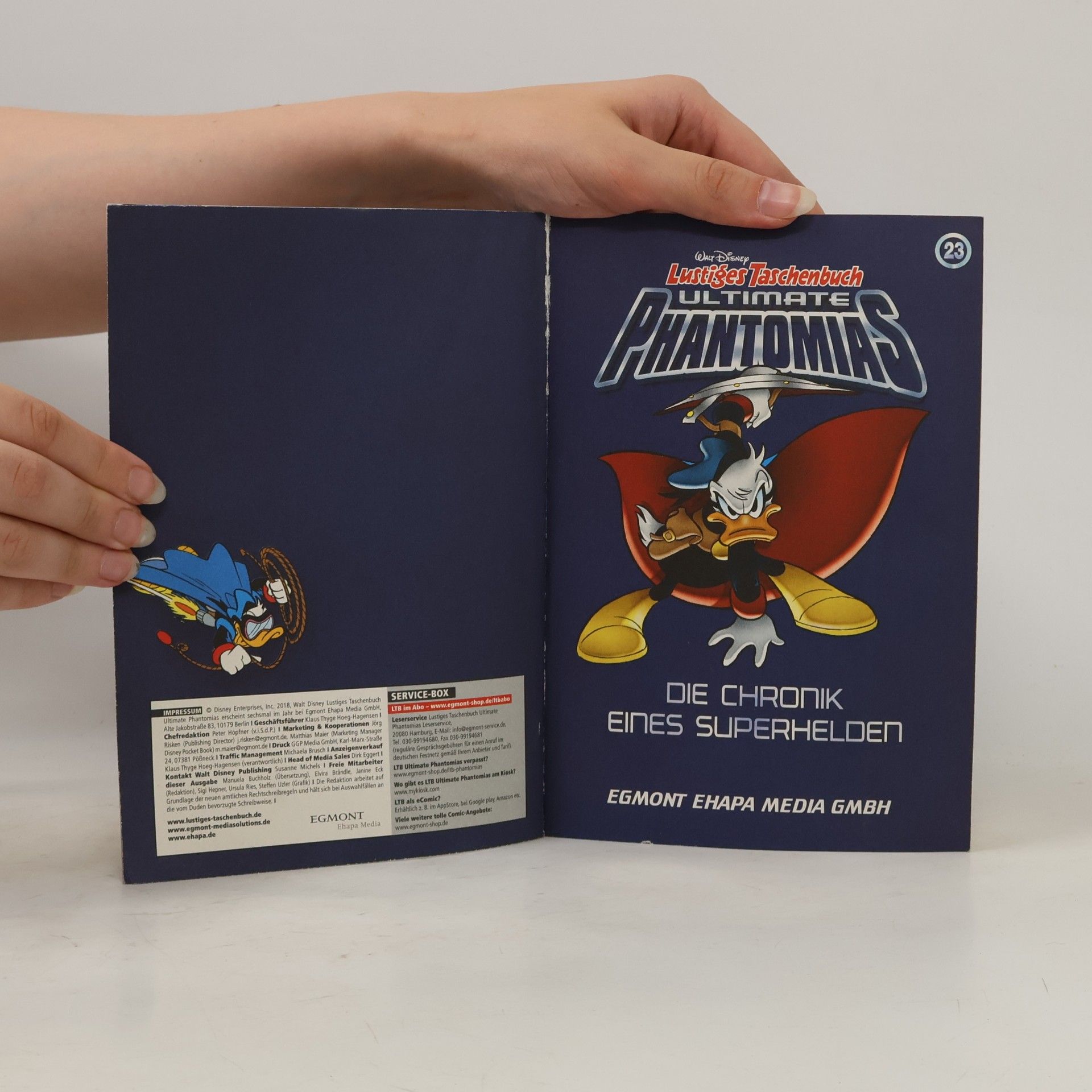 Walt Disney Lustiges Taschenbuch Ultimate Phantomias 23