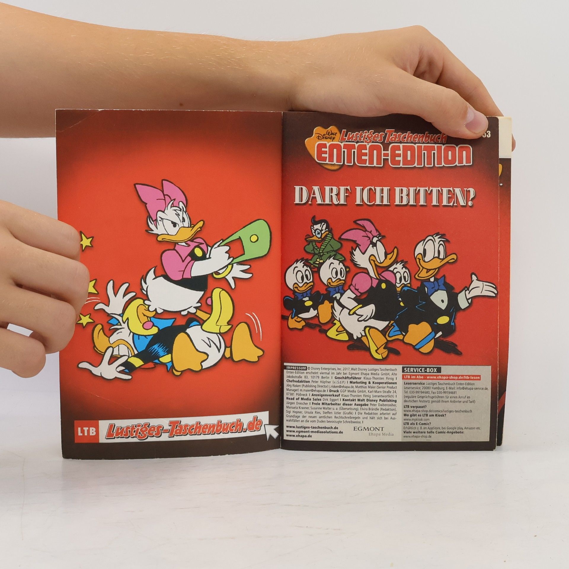 Walt Disney Lustiges Taschenbuch: Enten-Edition 53. Darf ich bitten?