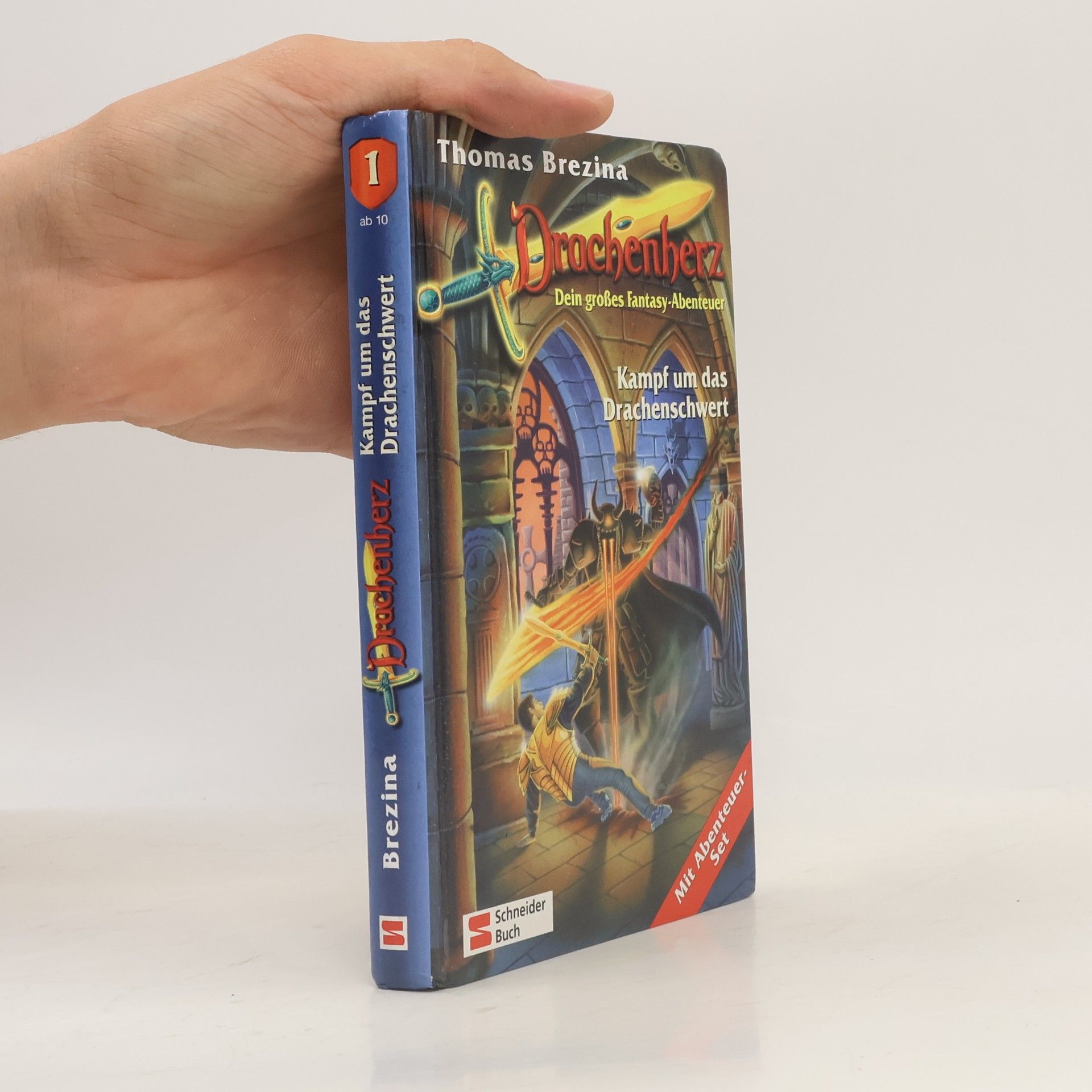 Drachenherz - Kampf um das Drachenschwert. Mit magischem Schwert, Kraftpunktezähler u. Drachenkopf-Puzzle