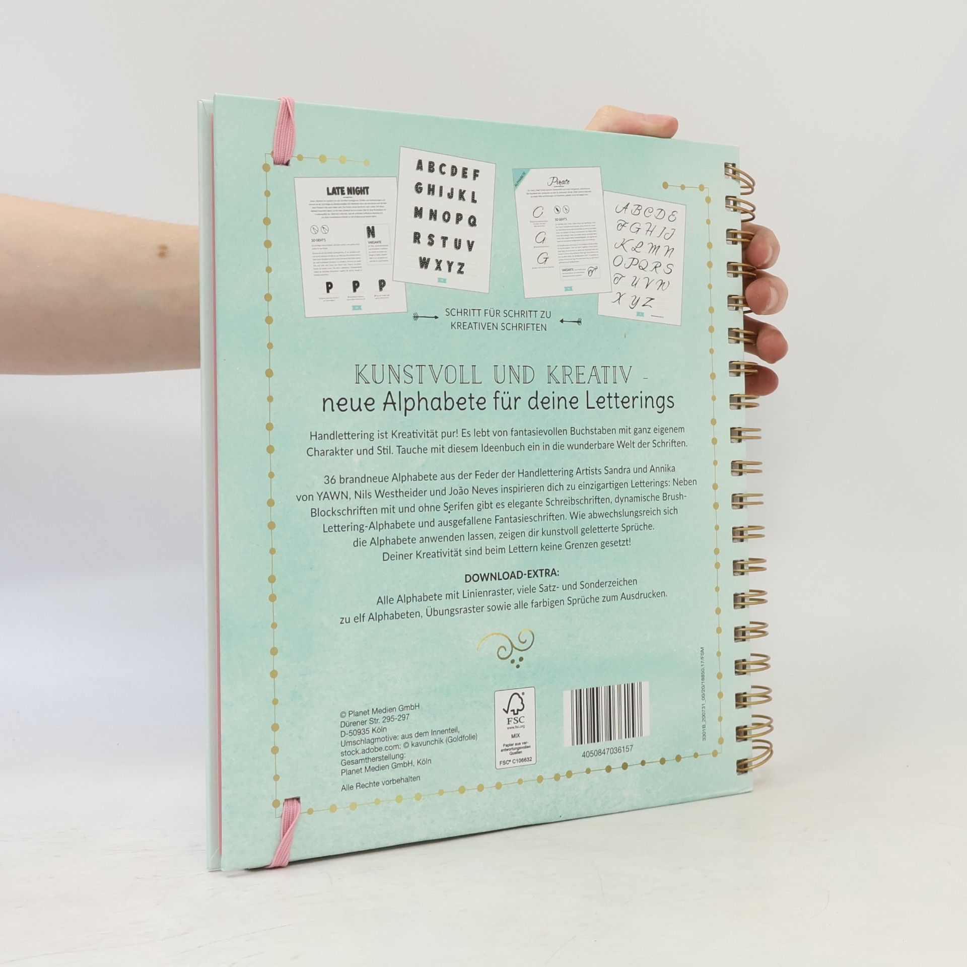 Auteurscollectief Handlettering Ideenbuch Alphabete & Schriften