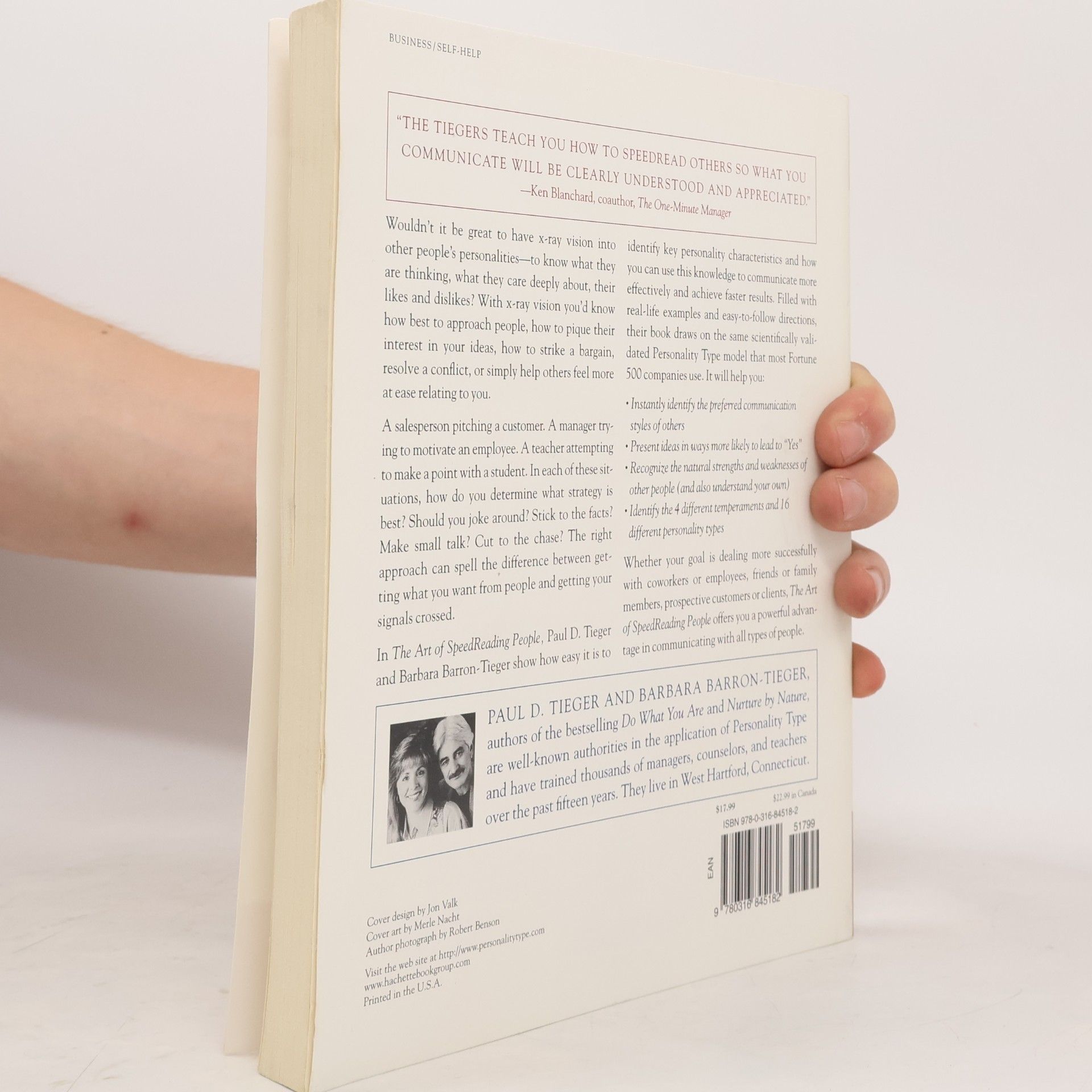 Tieger Paul D. The Art of SpeedReading People
