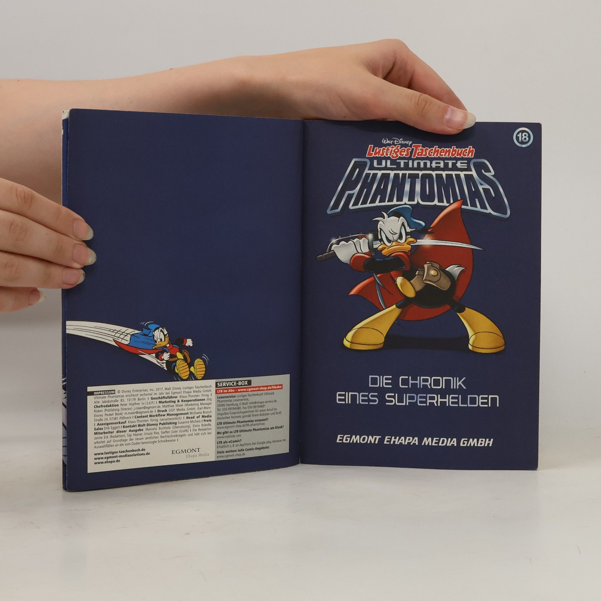Walt Disney Lustiges Taschenbuch. Ultimate Phantomias 18