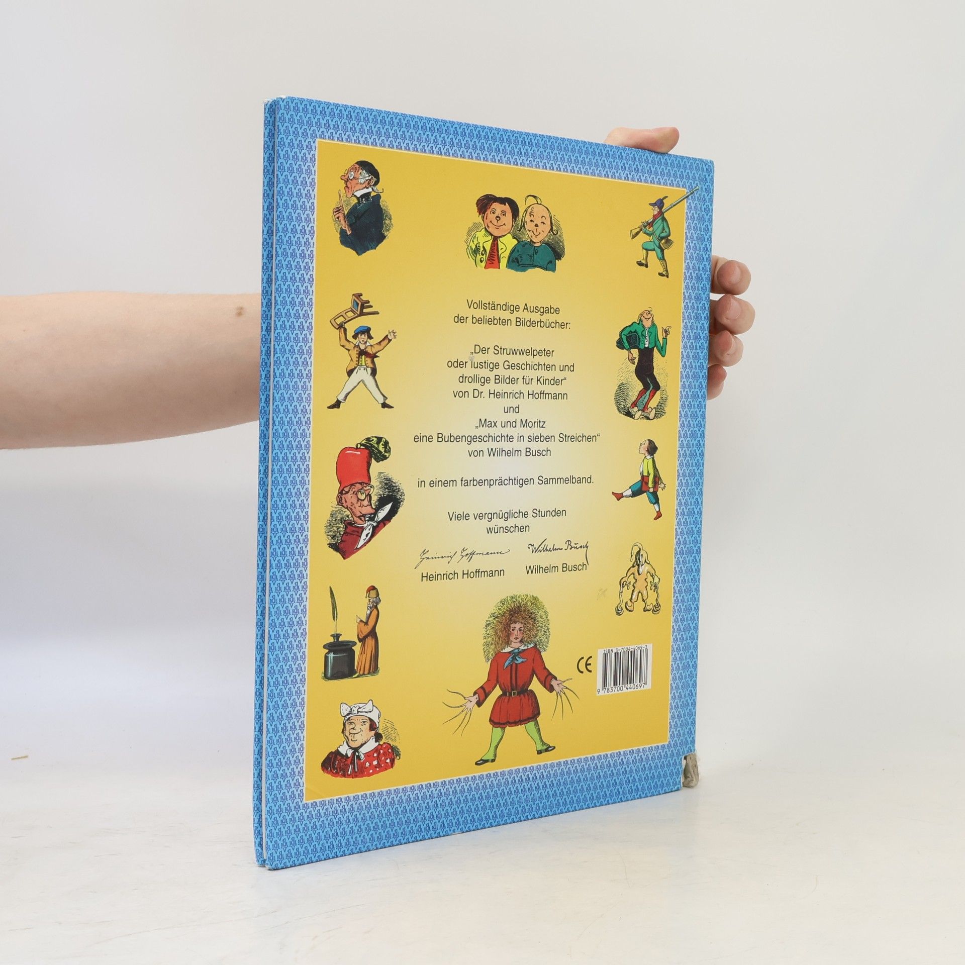 Heinrich Hoffmann Max und Moritz, Der Struwwelpeter