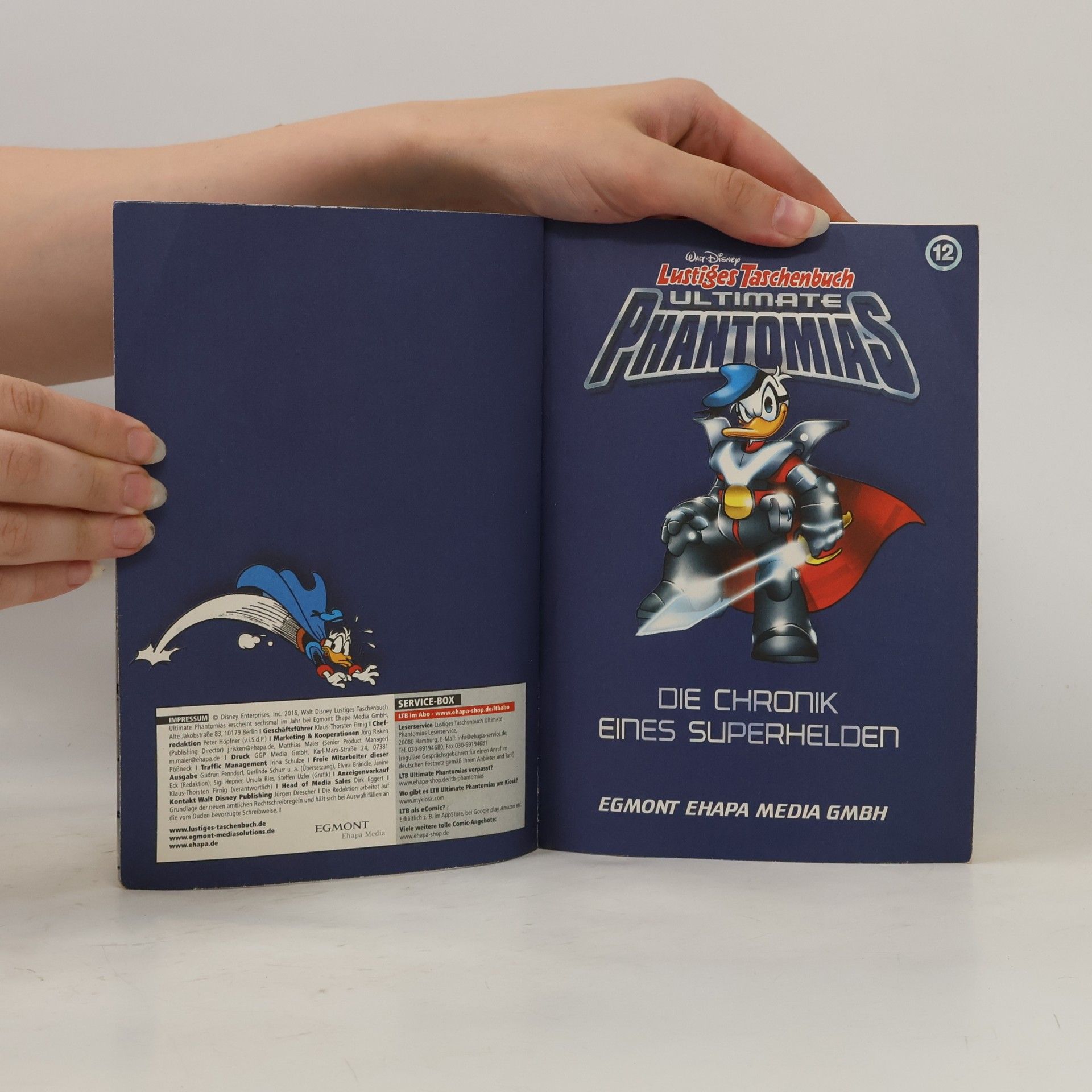 Walt Disney Lustiges Taschenbuch. Ultimate Phantomias 12