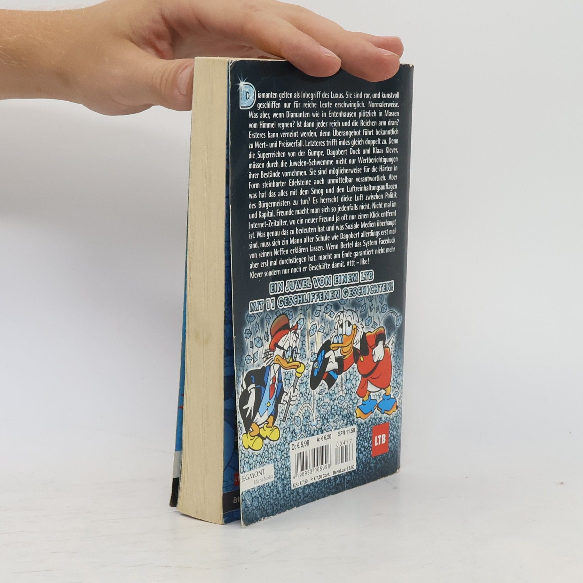 Walt Disney Lustiges Taschenbuch Nr. 477. Diamanten Feuer