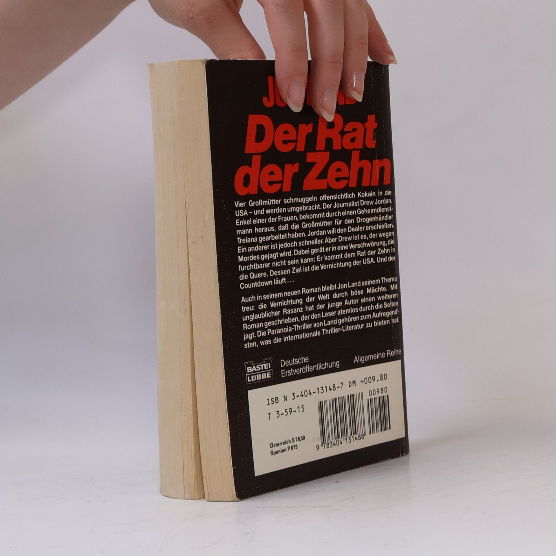 Jon Land Der Rat der Zehn. Polit-Thriller