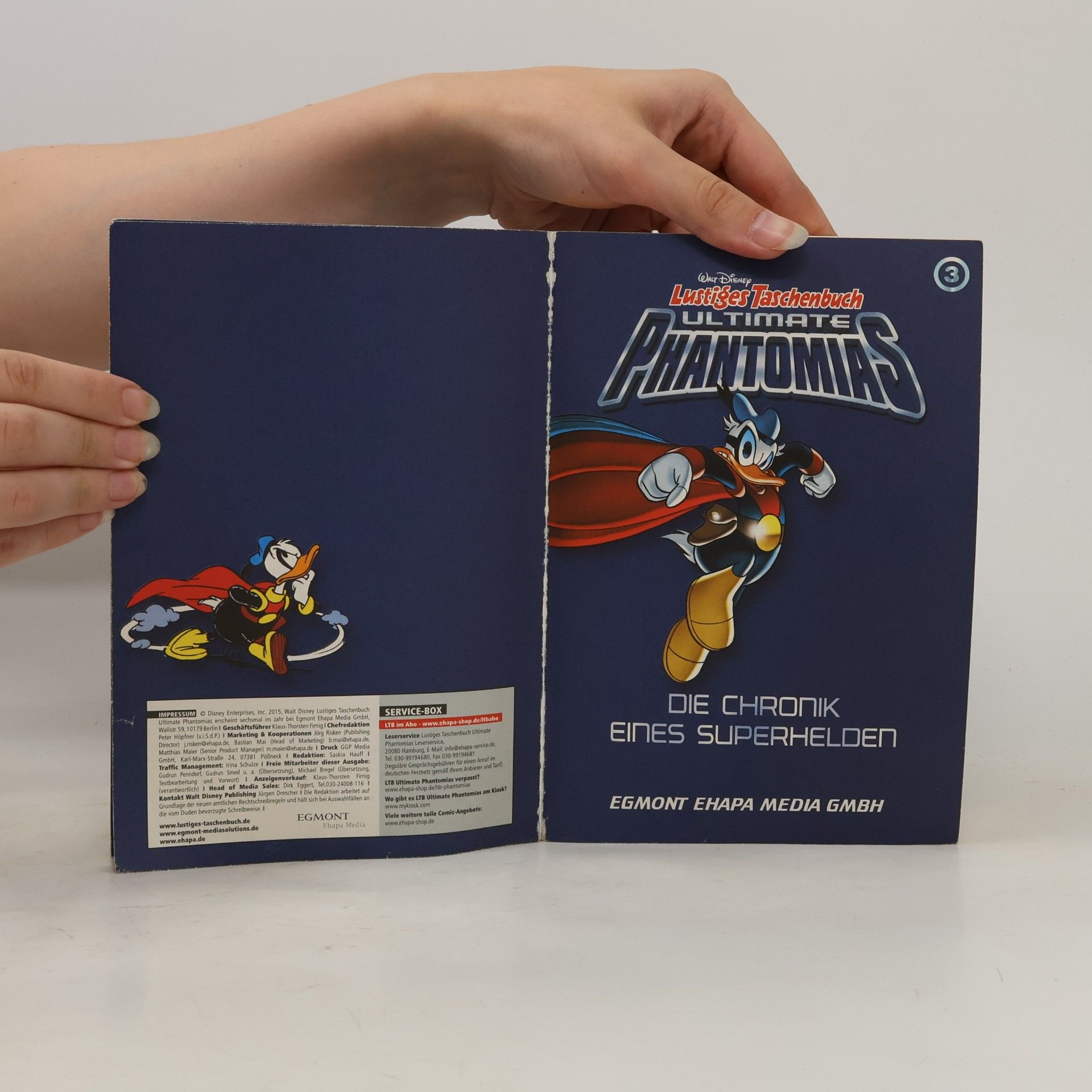 Walt Disney Lustiges Taschenbuch. Ultimate Phantomias 3