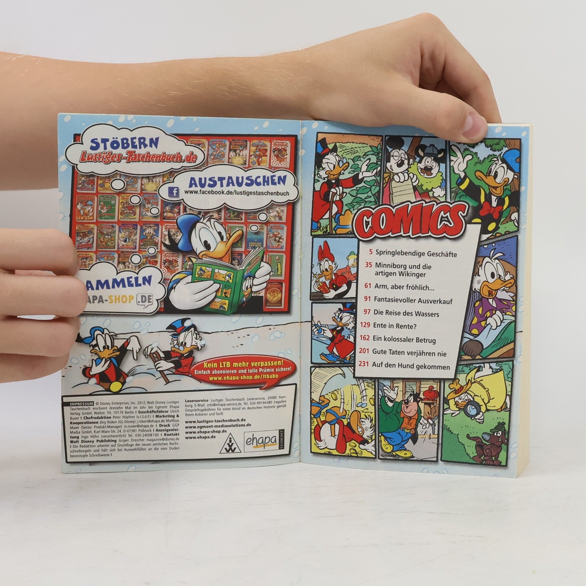 Walt Disney Lustiges Taschenbuch 436