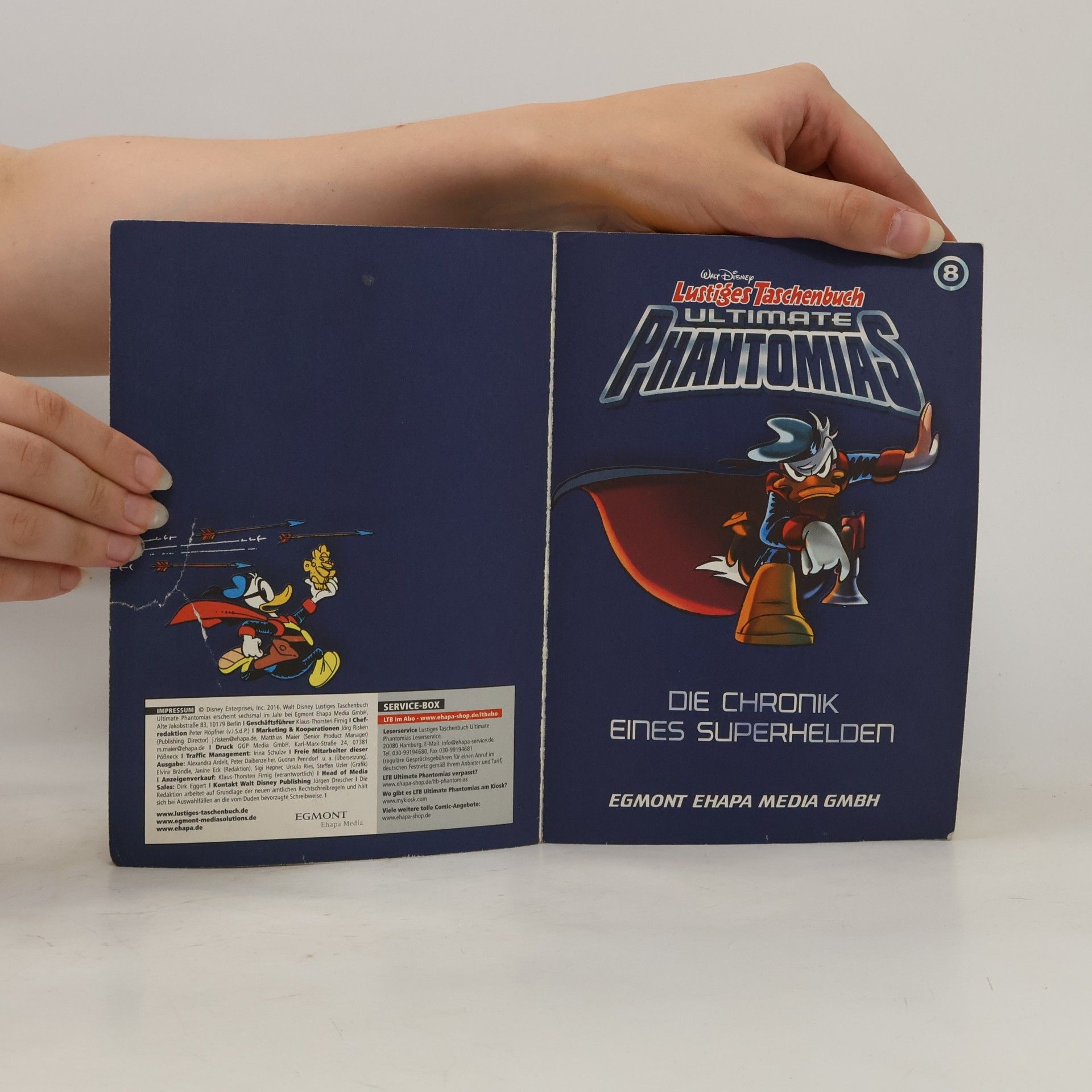 Walt Disney Lustiges Taschenbuch. Ultimate Phantomias 8