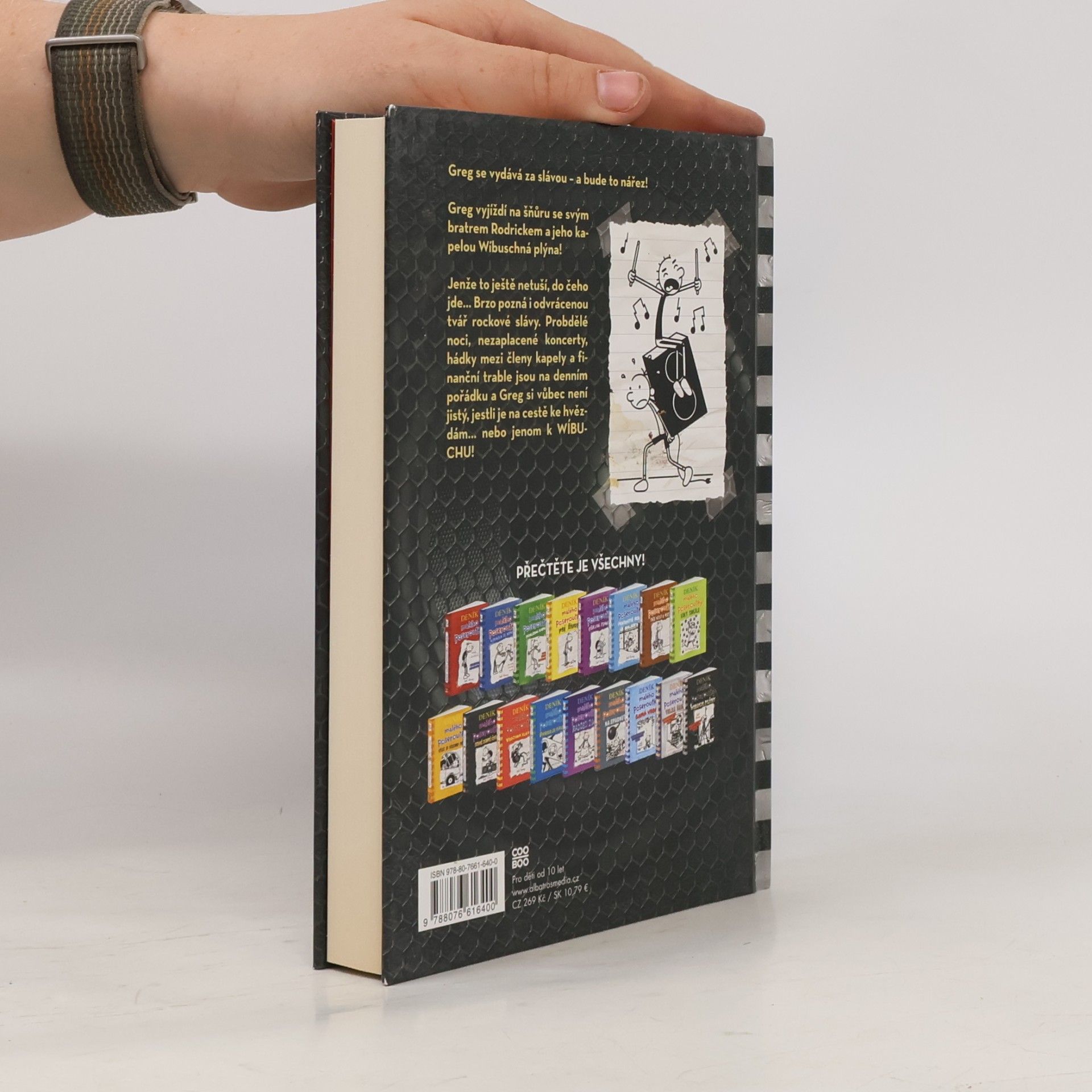 Jeff Kinney Deník malého poseroutky 17. Wíbuch plýny