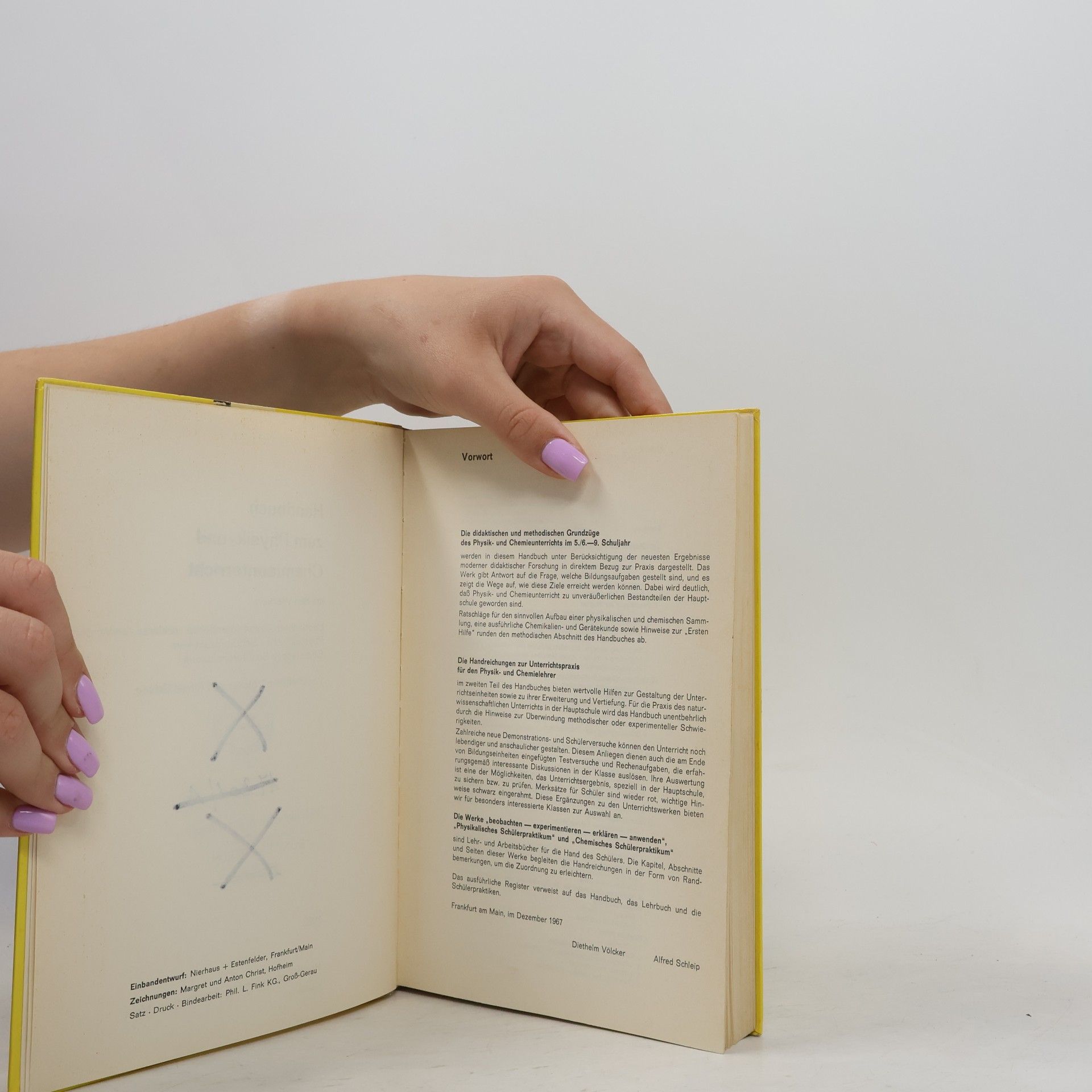 Diethelm Völcker Handbuch zum Physik und Chemieunterricht