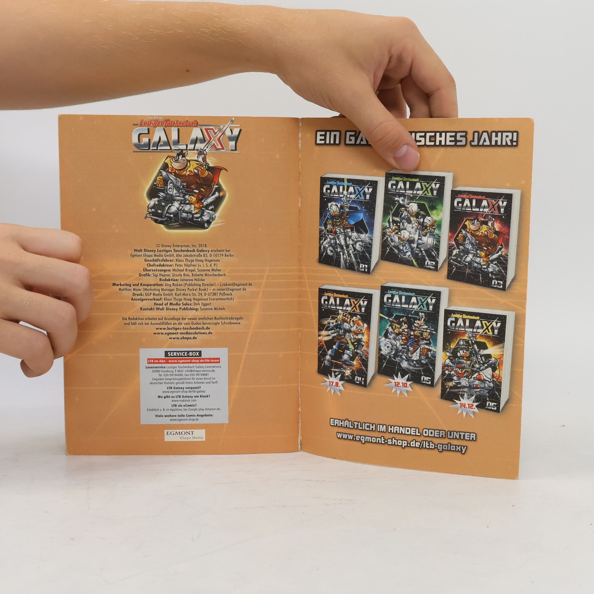 Walt Disney Lustiges Taschenbuch 03: Galaxy