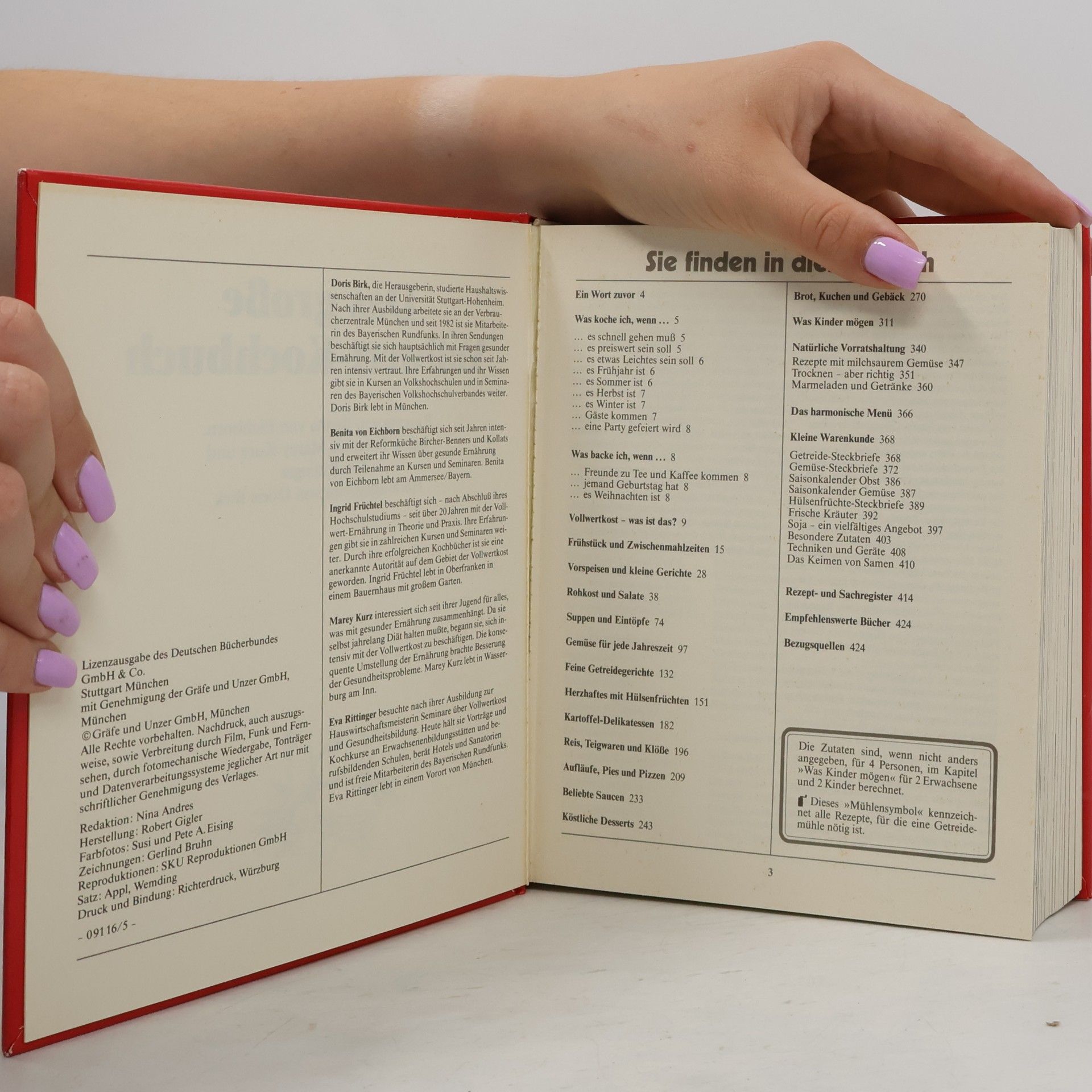 Kolektiv autorů Das große Vollwert Kochbuch