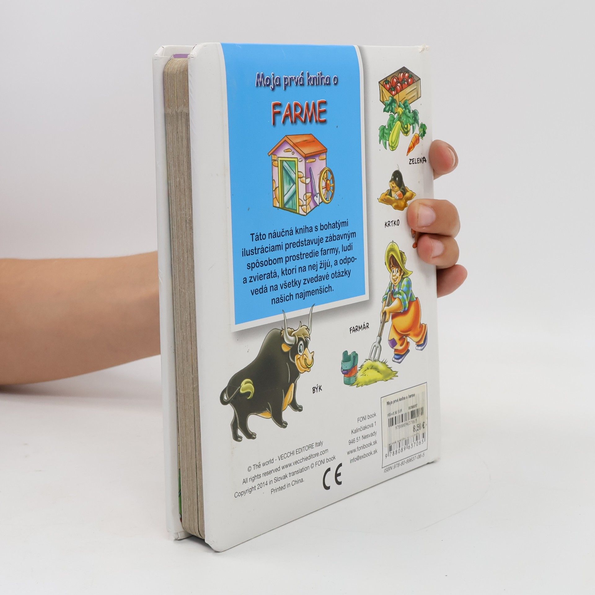 Autorenkollektiv Moja prvá kniha o farme