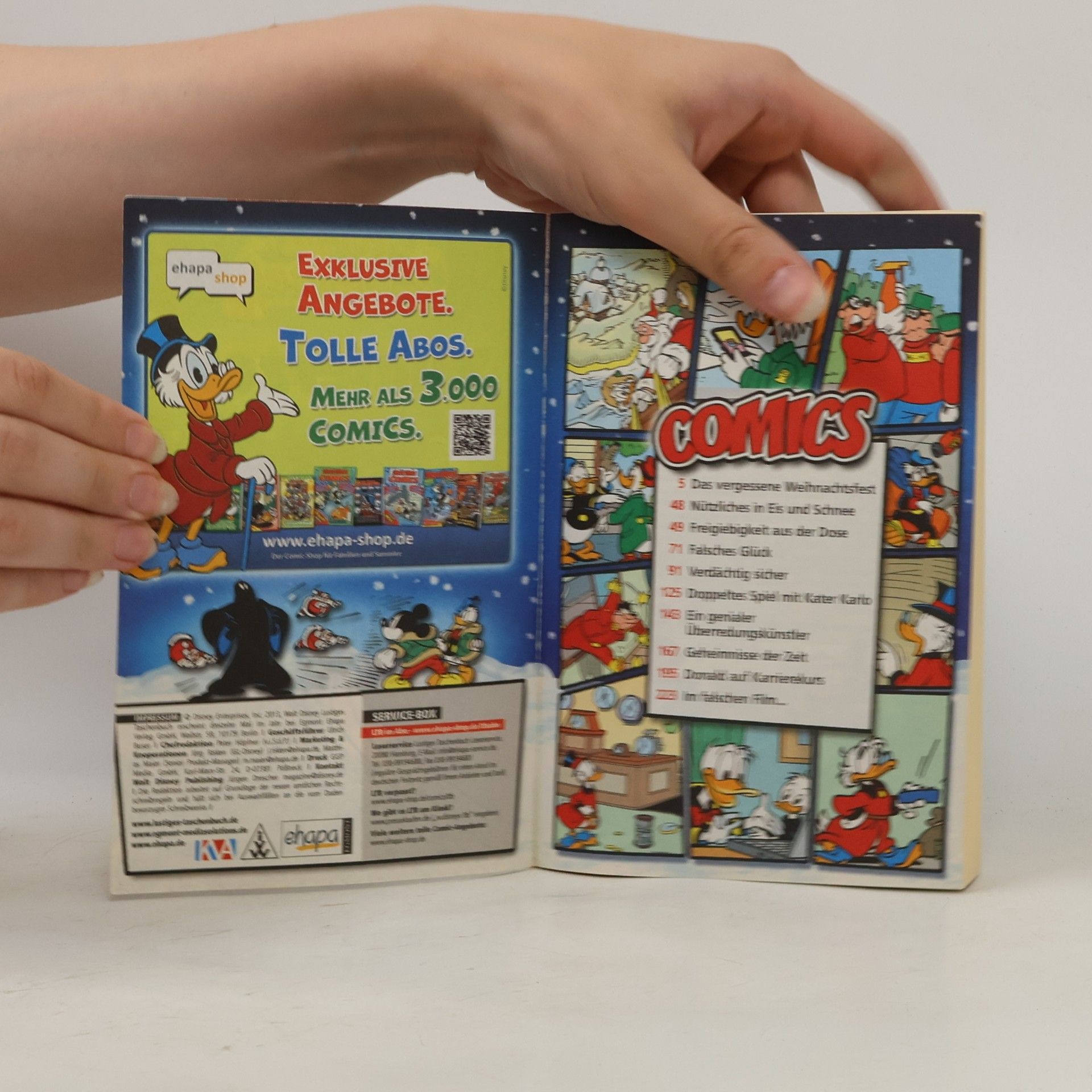Walt Disney Lustiges Taschenbuch 449. Winterzeit