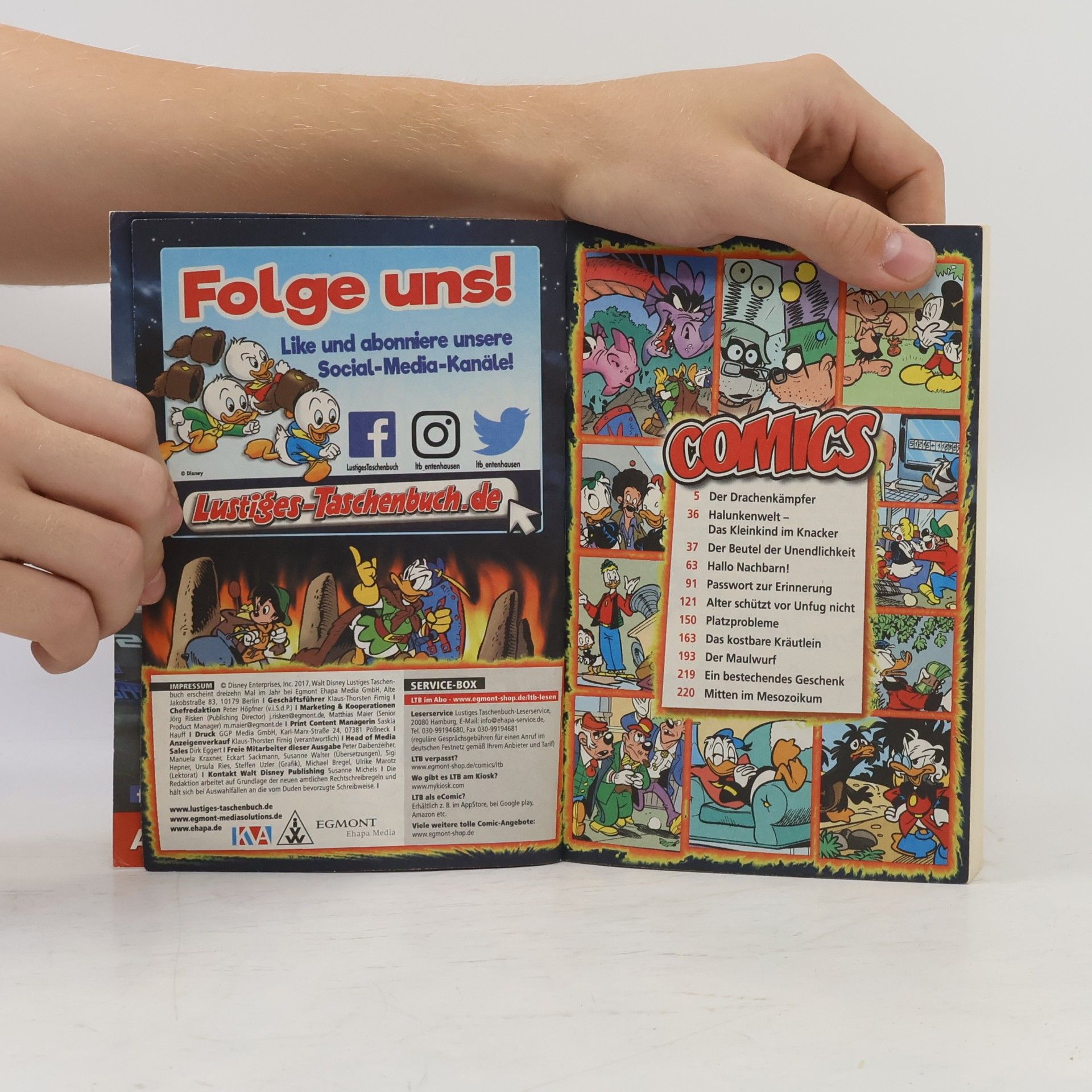 Walt Disney Lustiges Taschenbuch 498. Der Drachenkämpfer