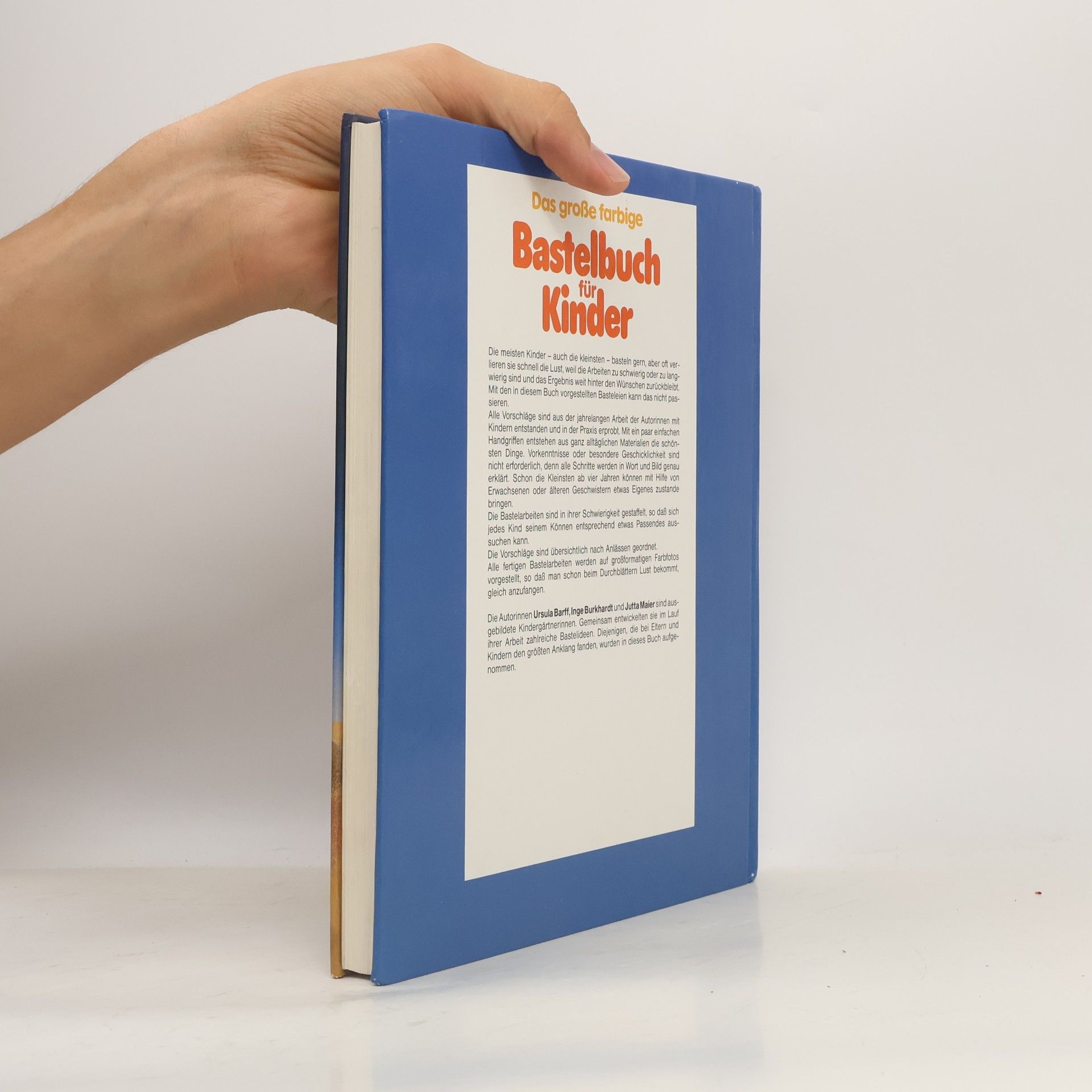 Ursula Barff Das grosse farbige Bastelbuch für Kinder