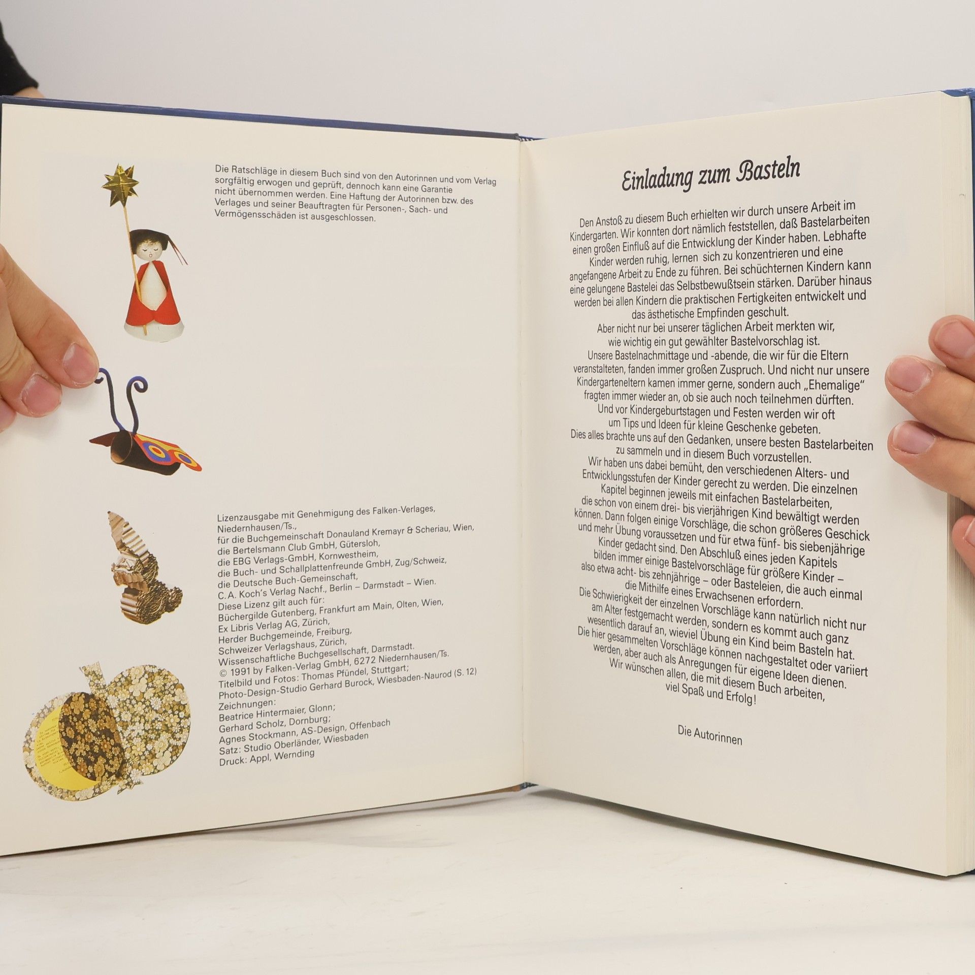 Ursula Barff Das grosse farbige Bastelbuch für Kinder
