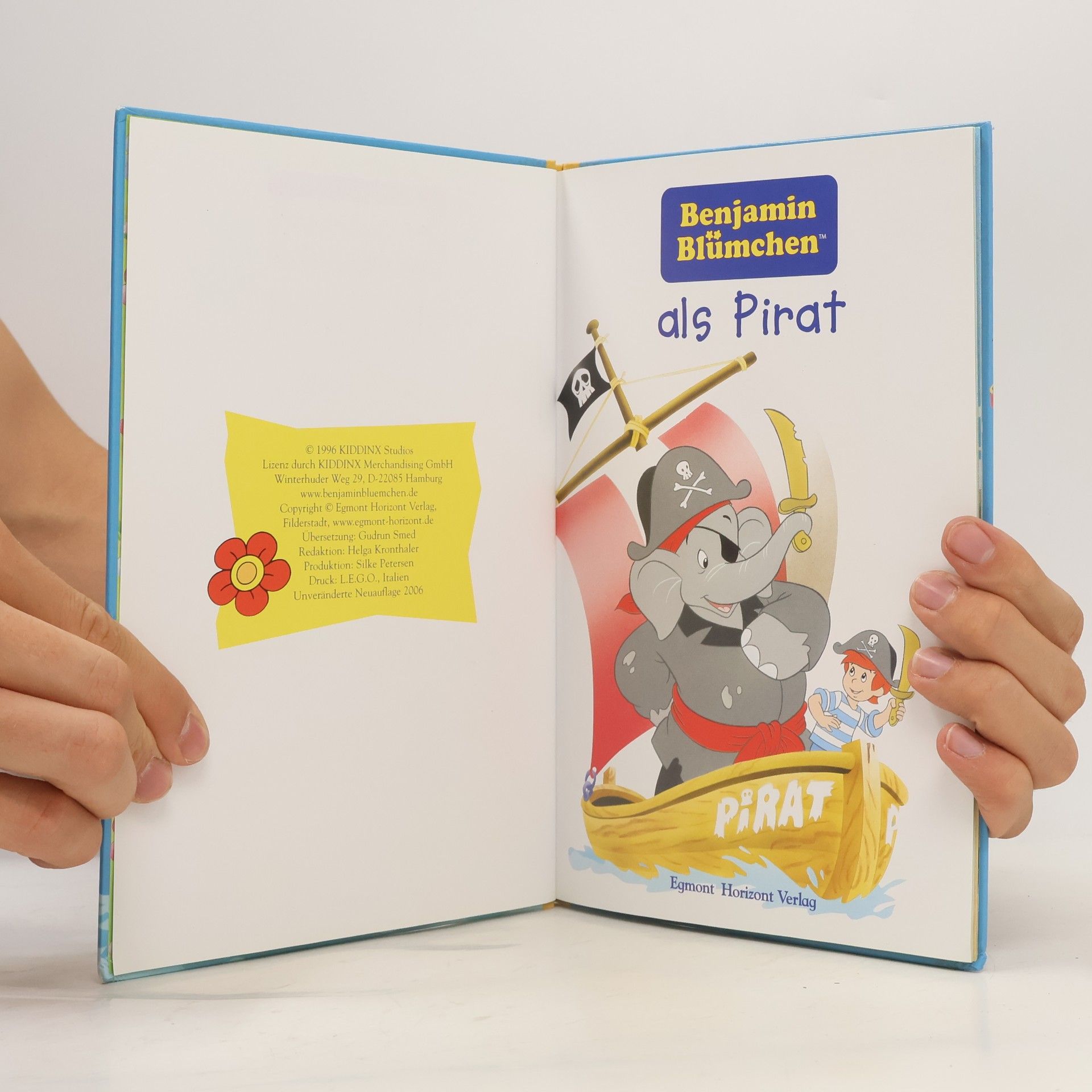 Autorenkollektiv Benjamin Blümchen als Pirat