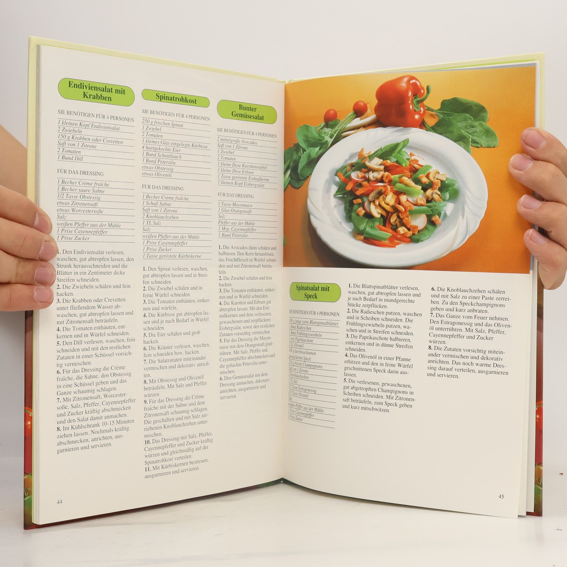 Armin Roßmeier Salate als Hauptmahlzeit