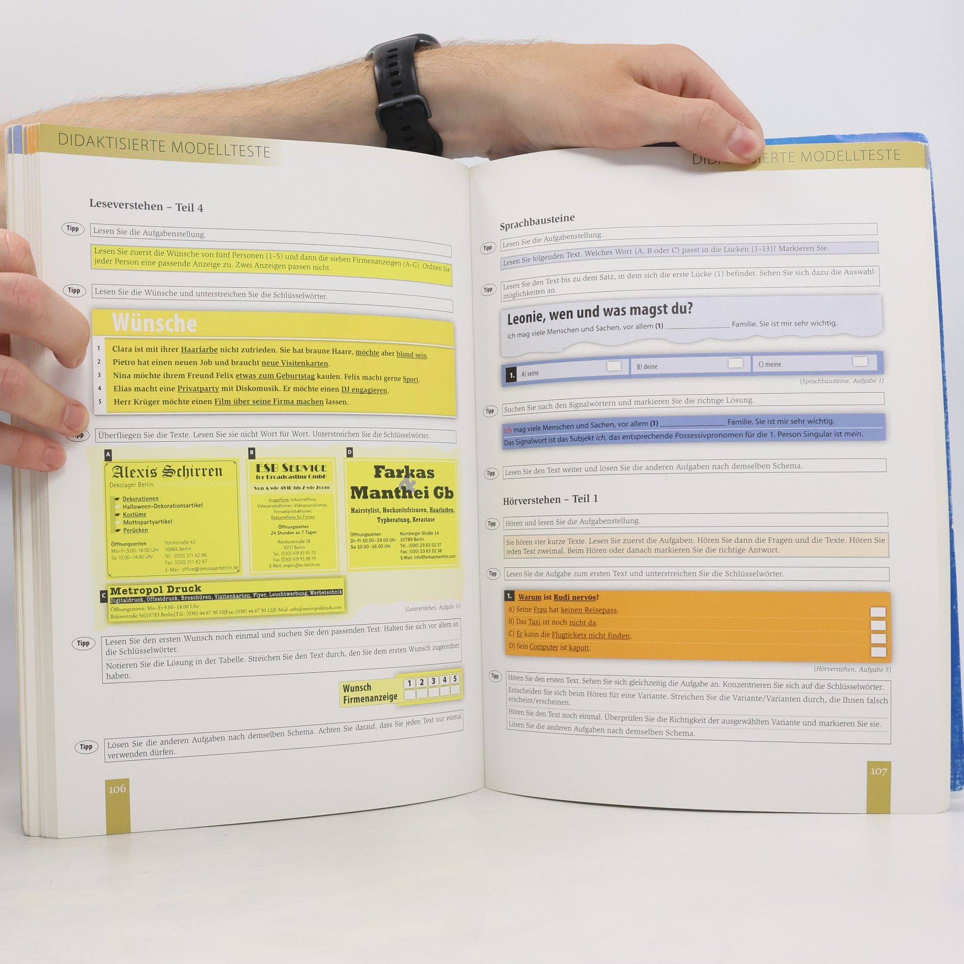 Autorenkollektiv Fertigkeitstraining A1. Übungsbuch