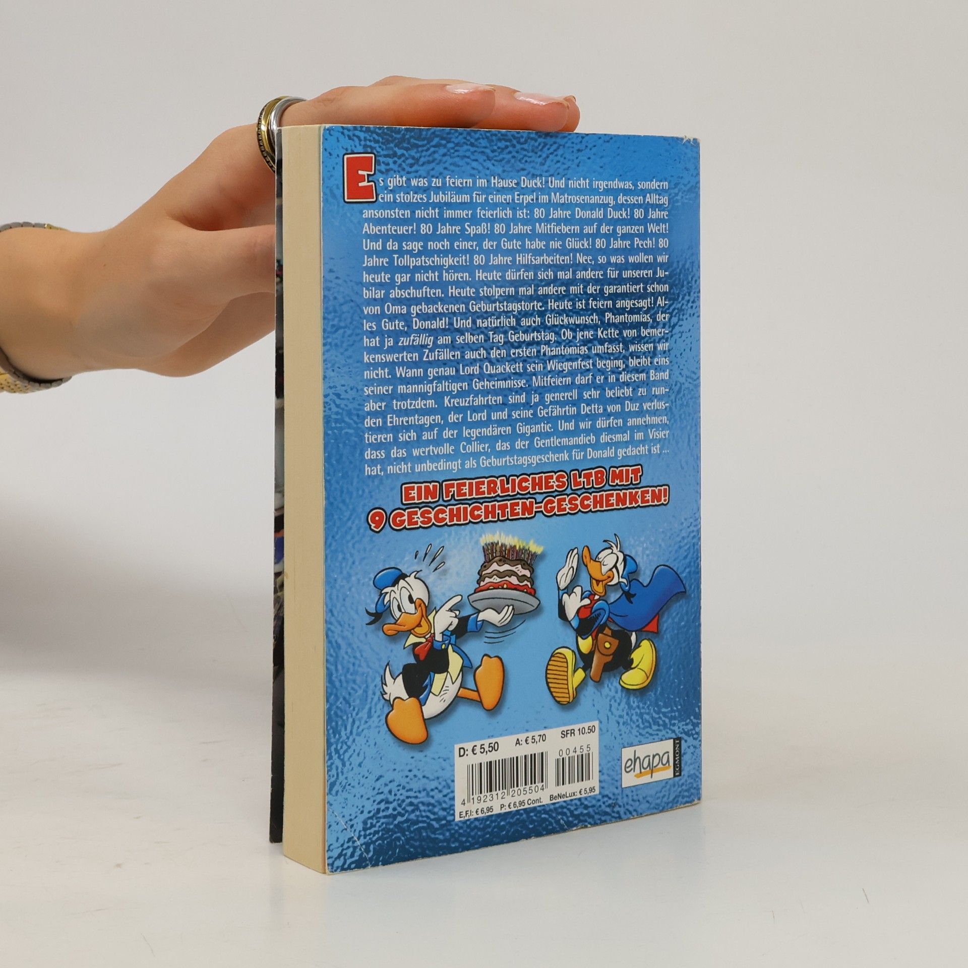 Walt Disney Lustiges Taschenbuch 455. 80 Jahre Donald Duck
