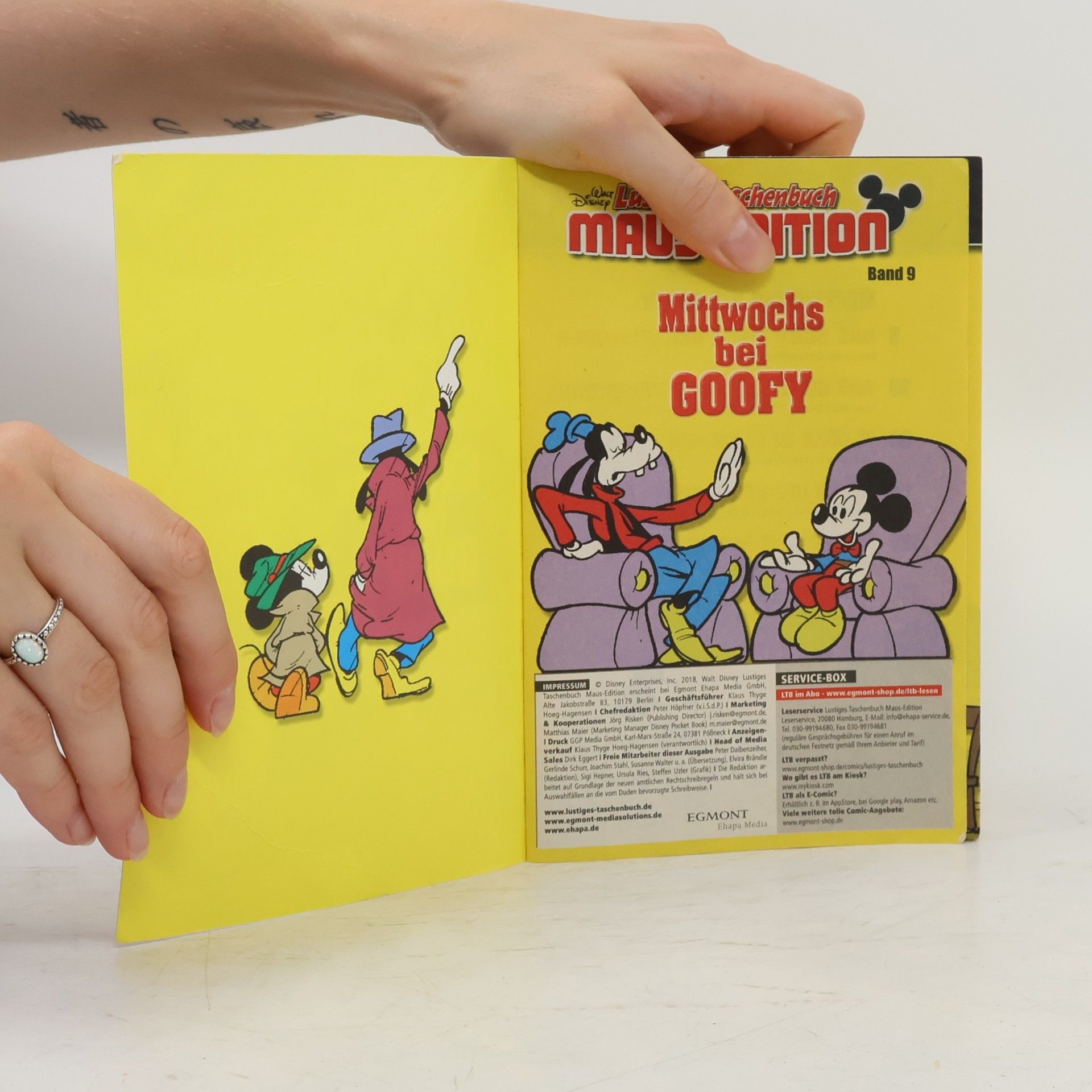 Walt Disney Lustiges Taschenbuch Maus-Edition 9