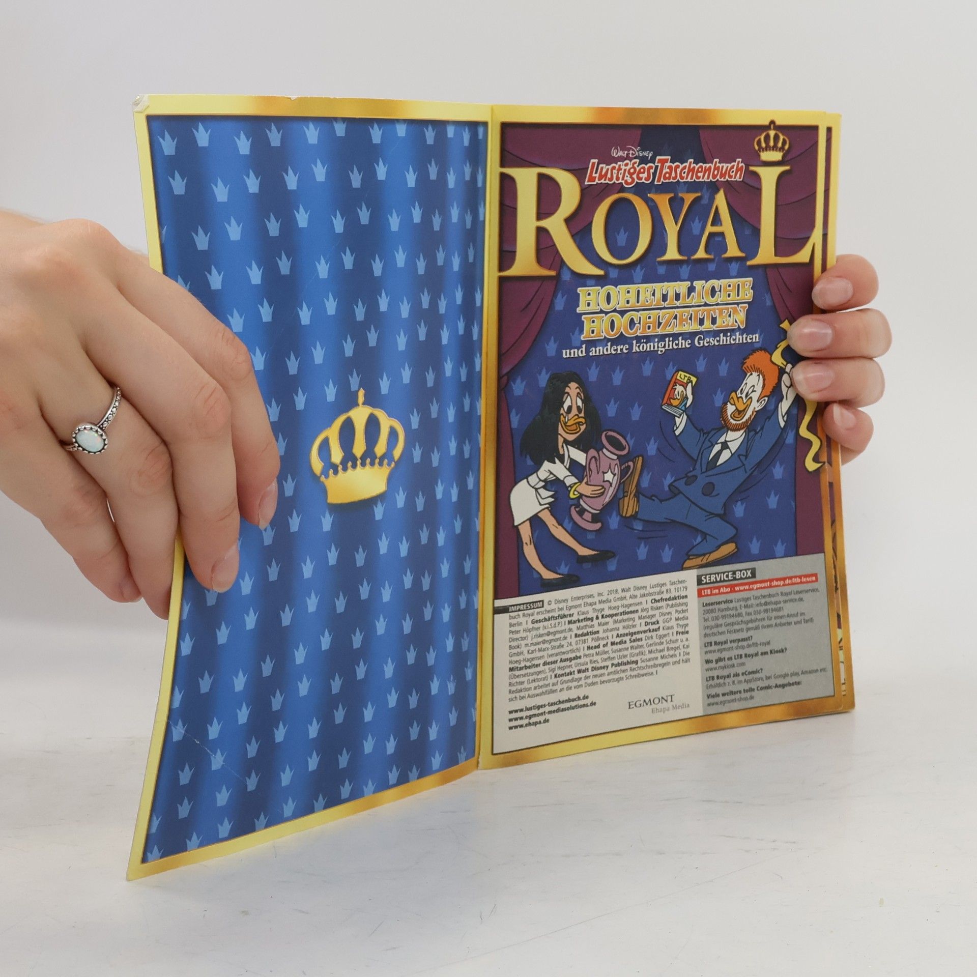 Walt Disney Lustiges Taschenbuch Royal 4