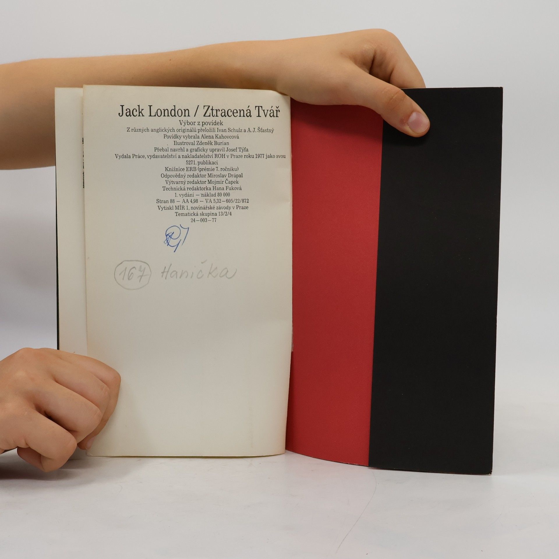 Jack London Ztracená tvář