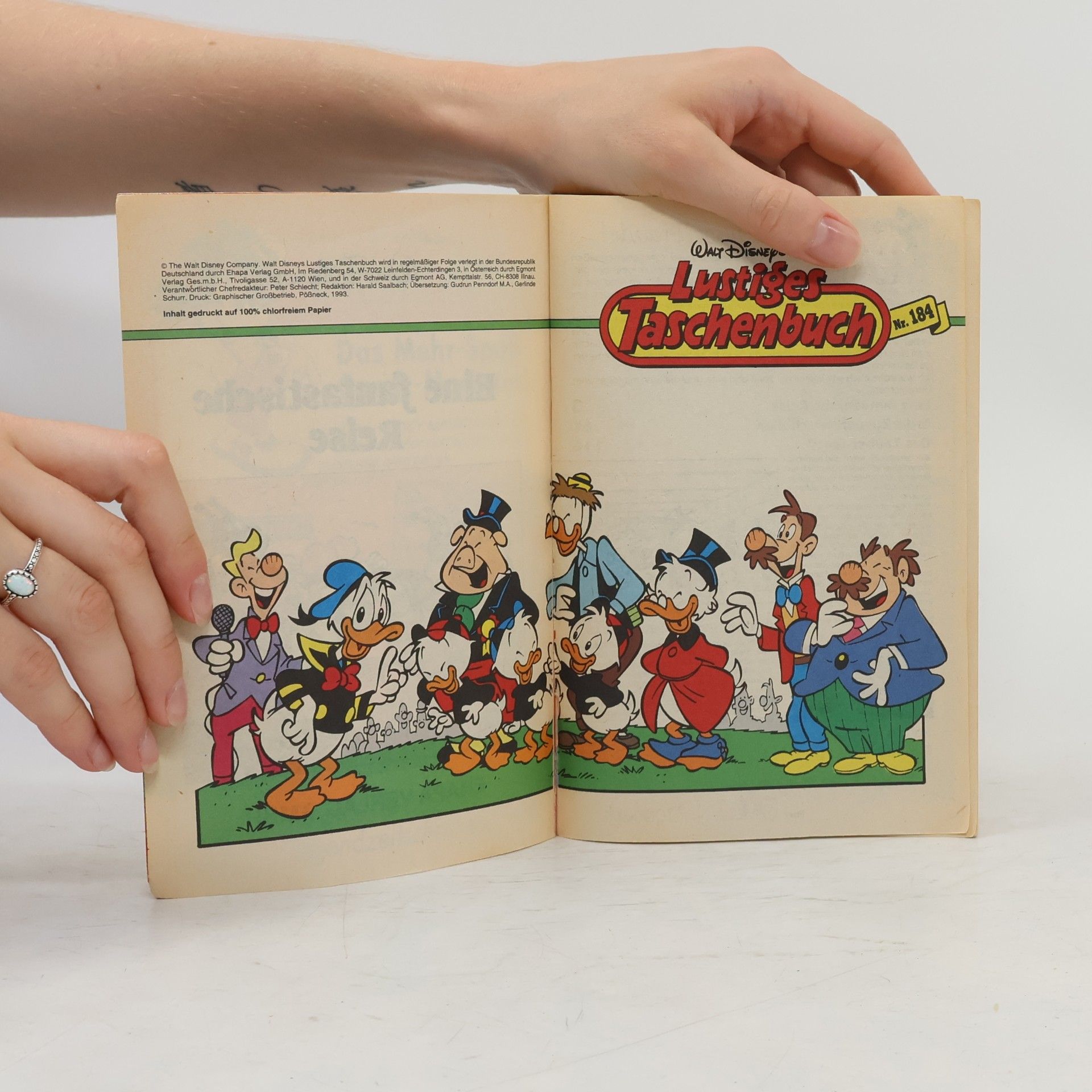 Walt Disney Lustiges Taschenbuch 184. Eine fantastische Reise