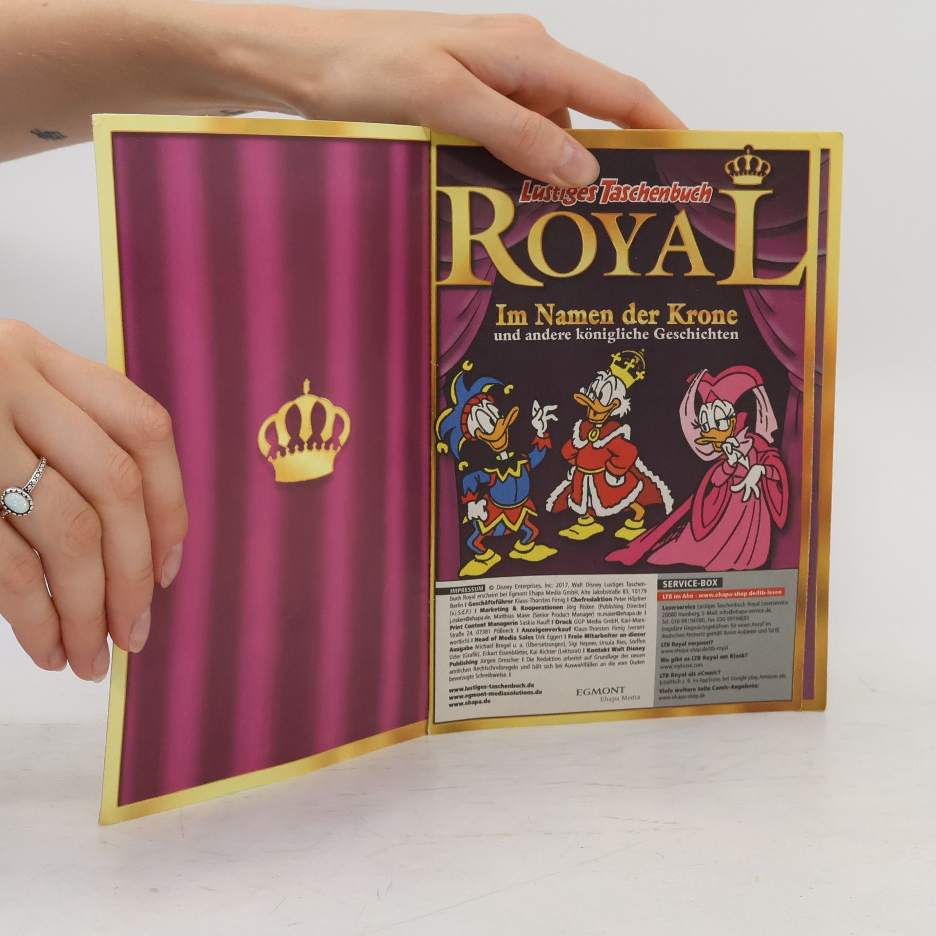 Walt Disney Lustiges Taschenbuch Royal 3. Im Namen der Krone