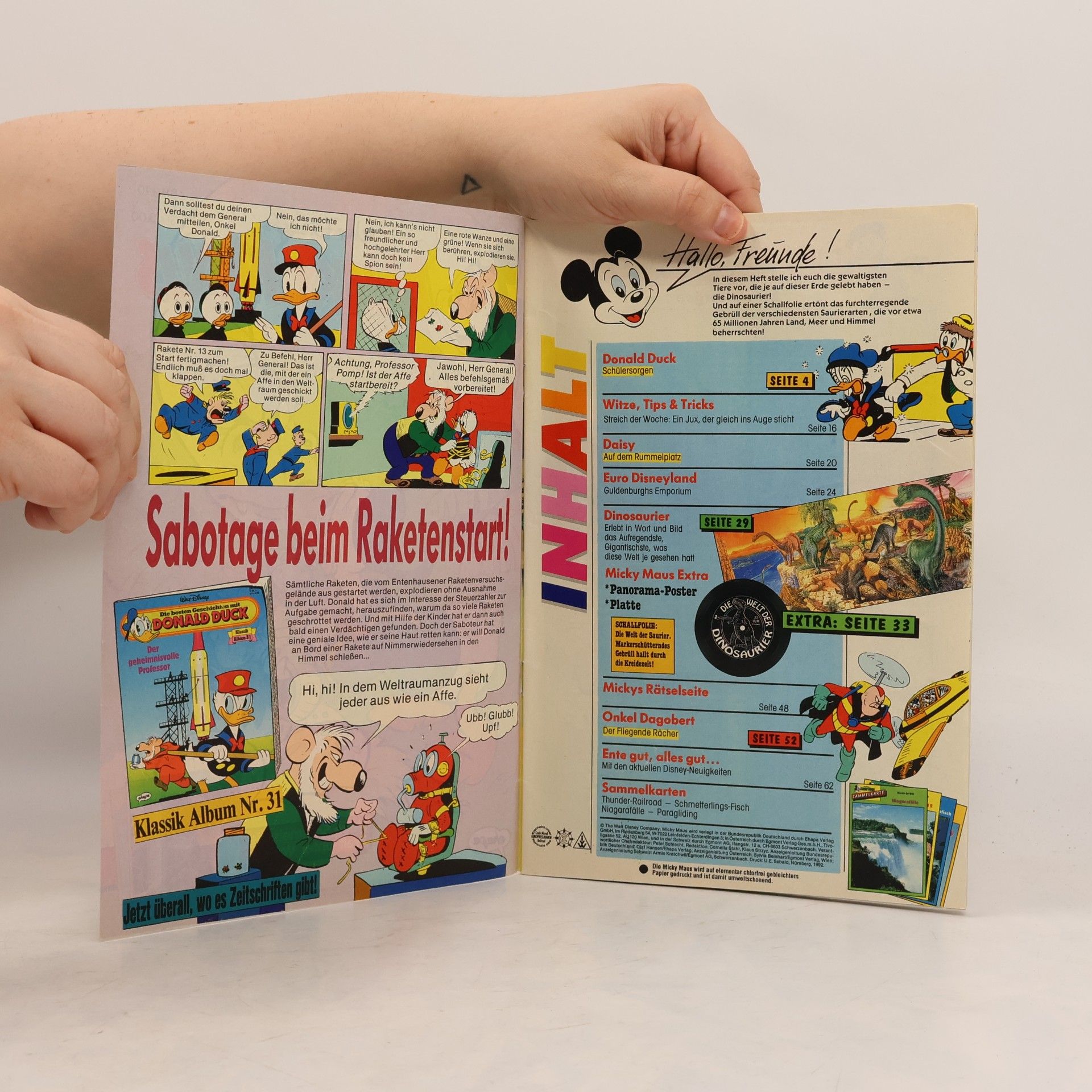 Collectif d'auteurs Micky Maus 20/1992