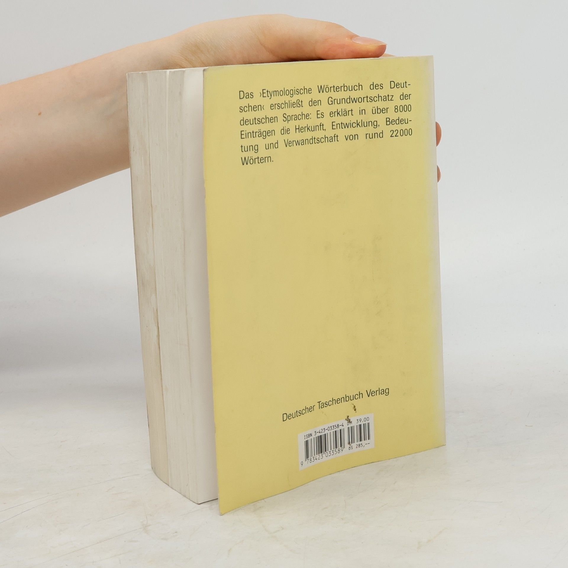 Wolfgang Pfeifer Etymologisches Wörterbuch des Deutschen
