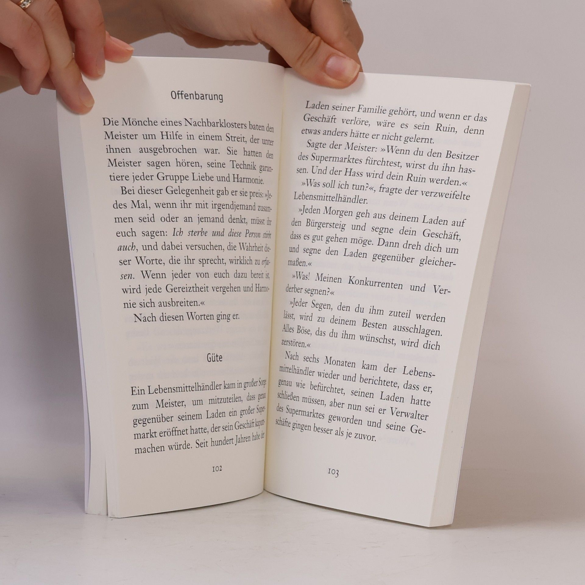 Anthony de Mello Eine Minute Weisheit