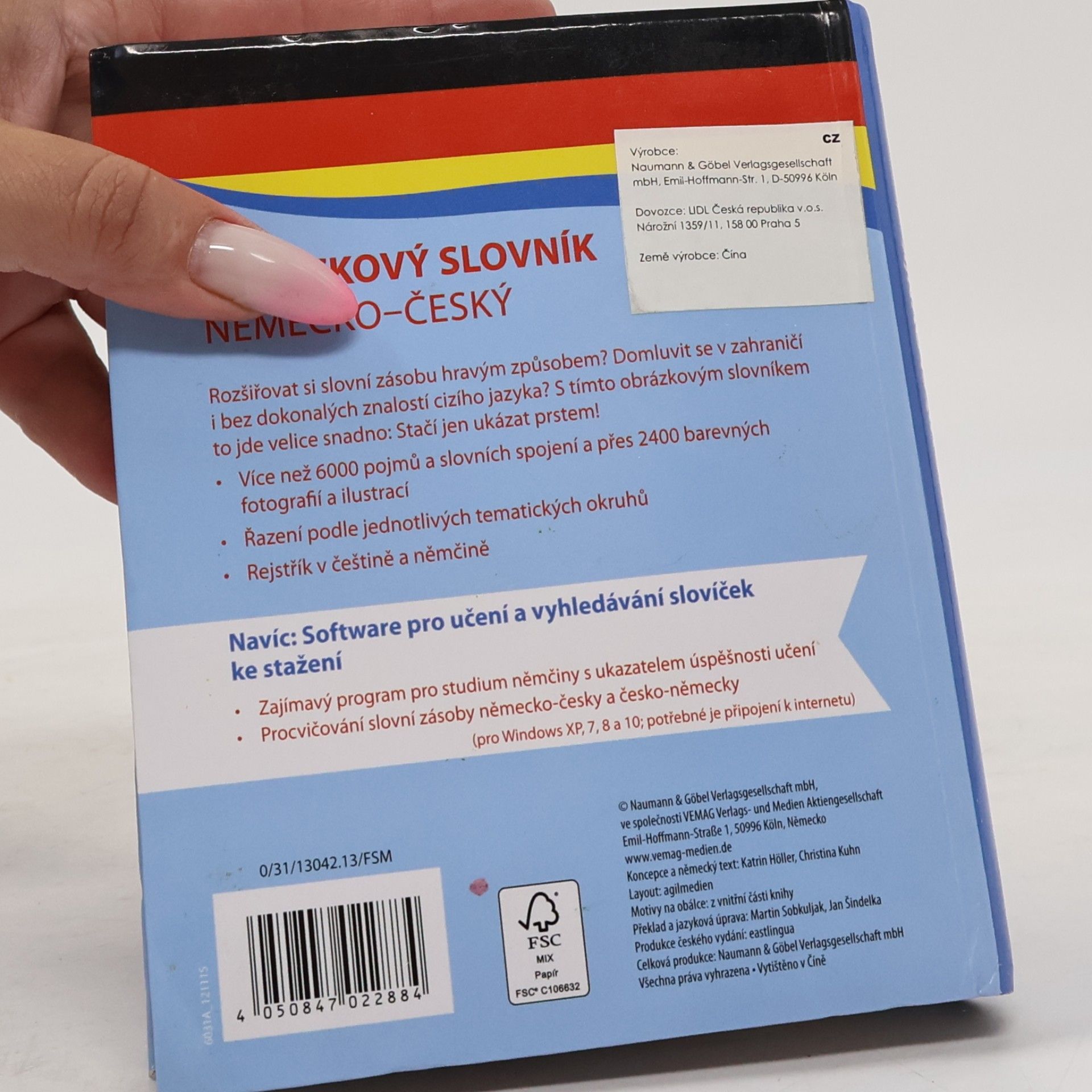 Kolektiv autorů Obrázkový slovník německo-český