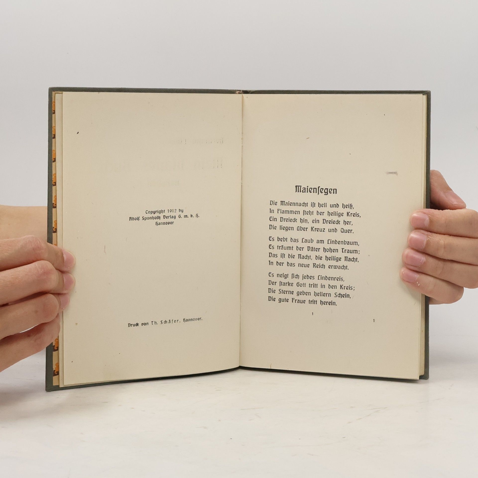 Hermann Löns Mein blaues Buch