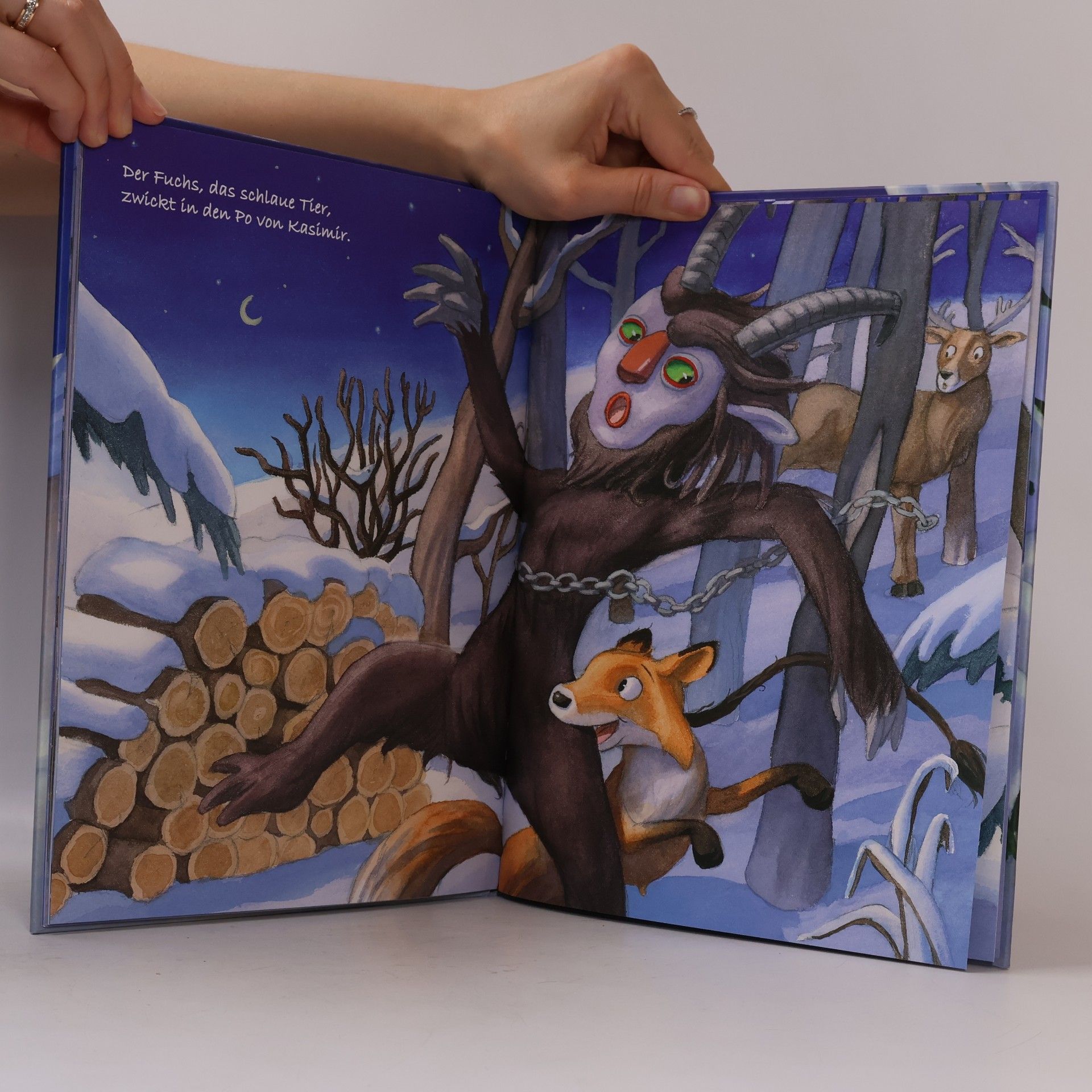 Michaela Holzinger Nikolaus und Krampus Graus