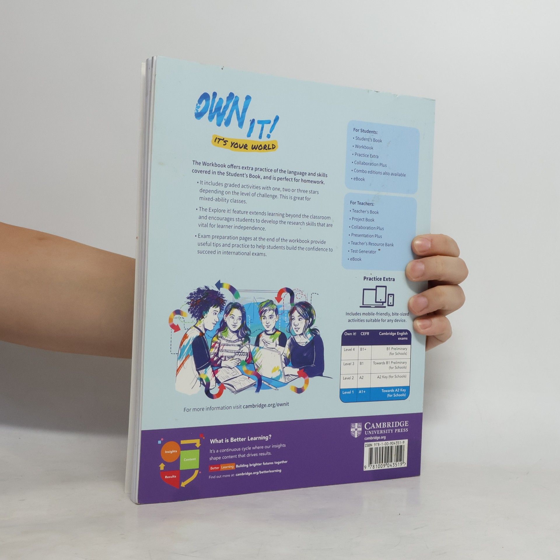 Vicki Anderson Own It! 1 Workbook with eBook