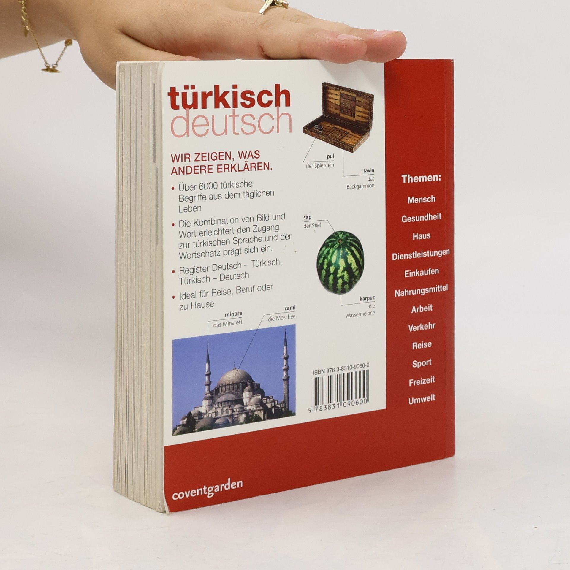 Özgür Savaşçı Visuelles Wörterbuch Türkisch-Deutsch