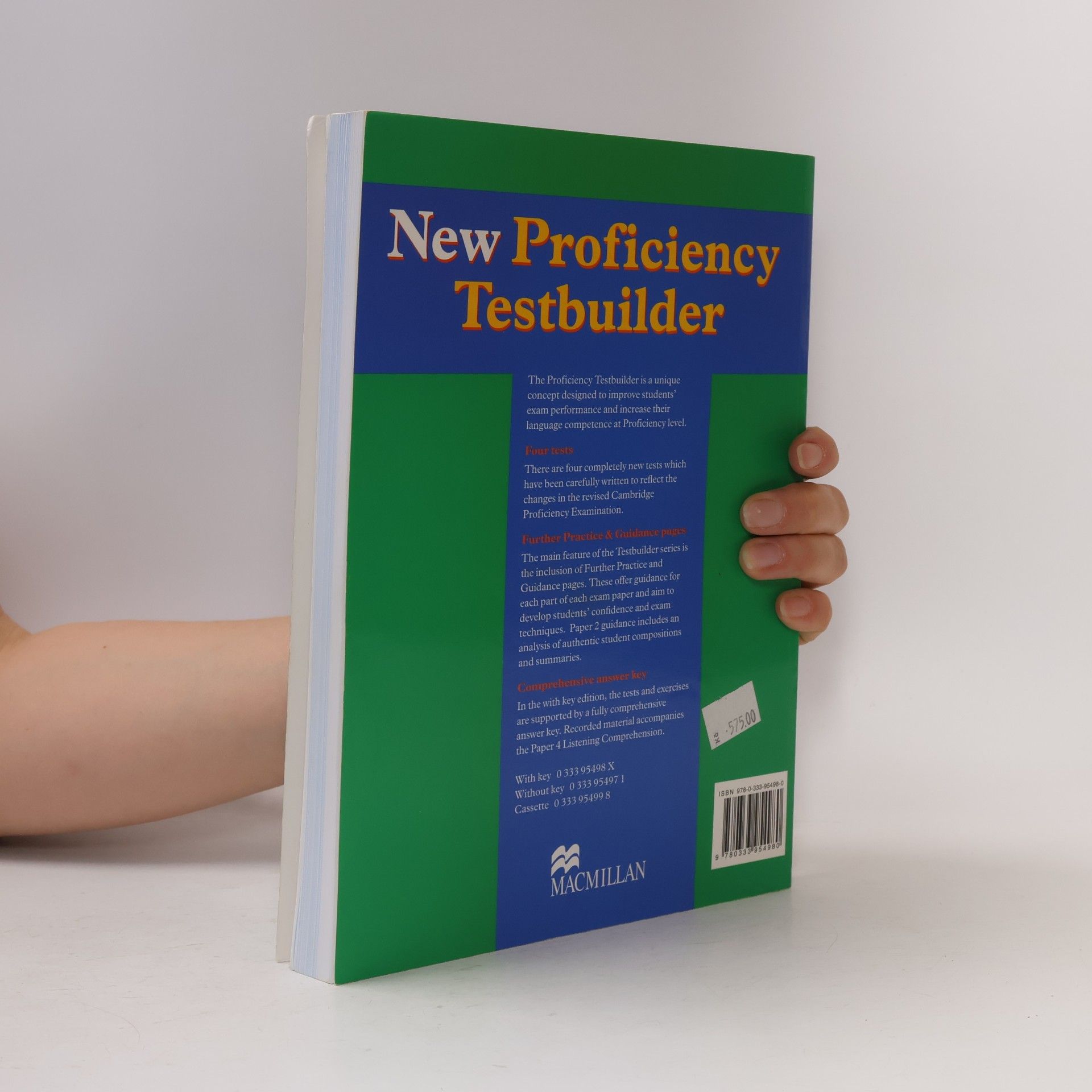 Mark Harrison New proficiency testbuilder