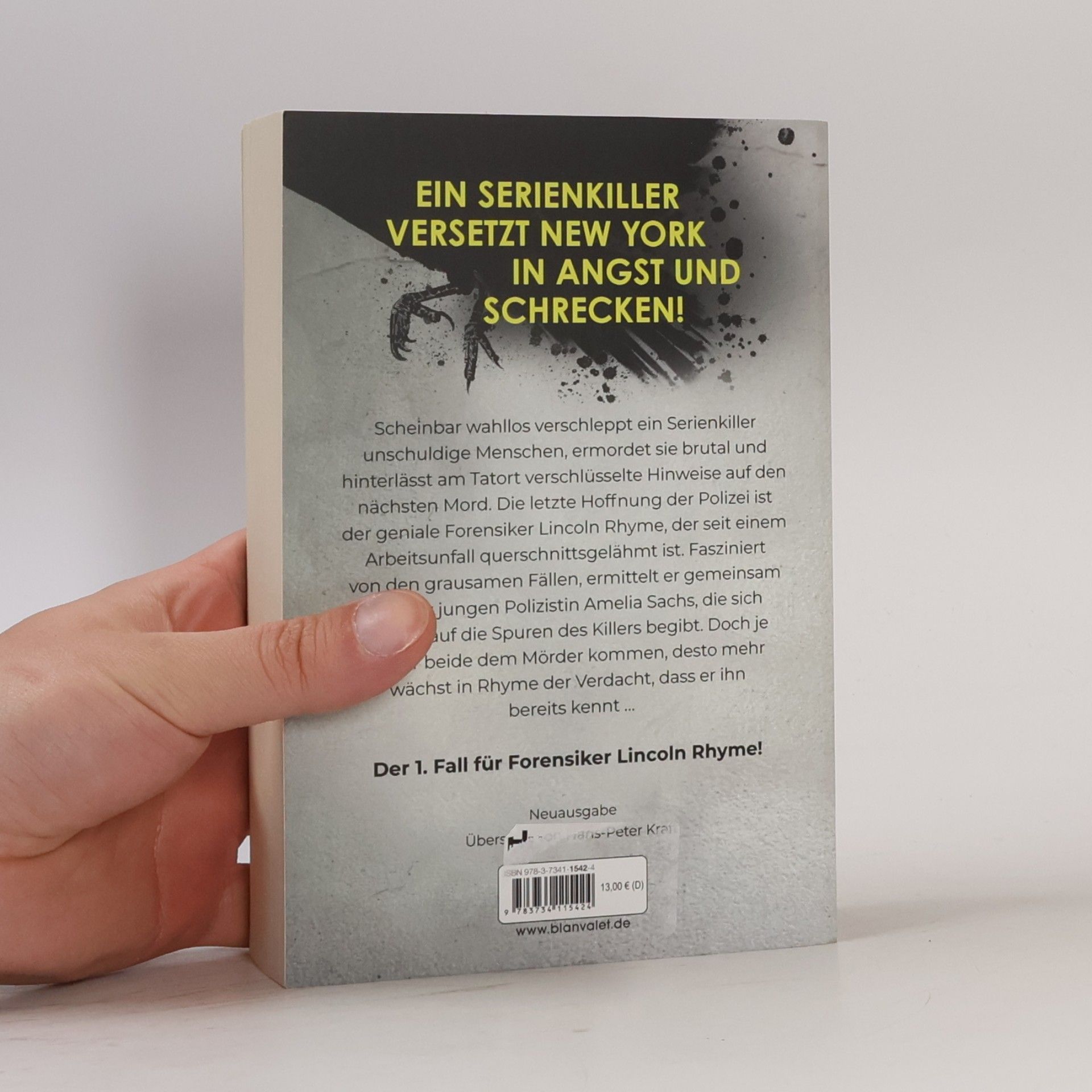 Jeffery Deaver Die Lincoln-Rhyme-Reihe - 1: Der Knochenjäger